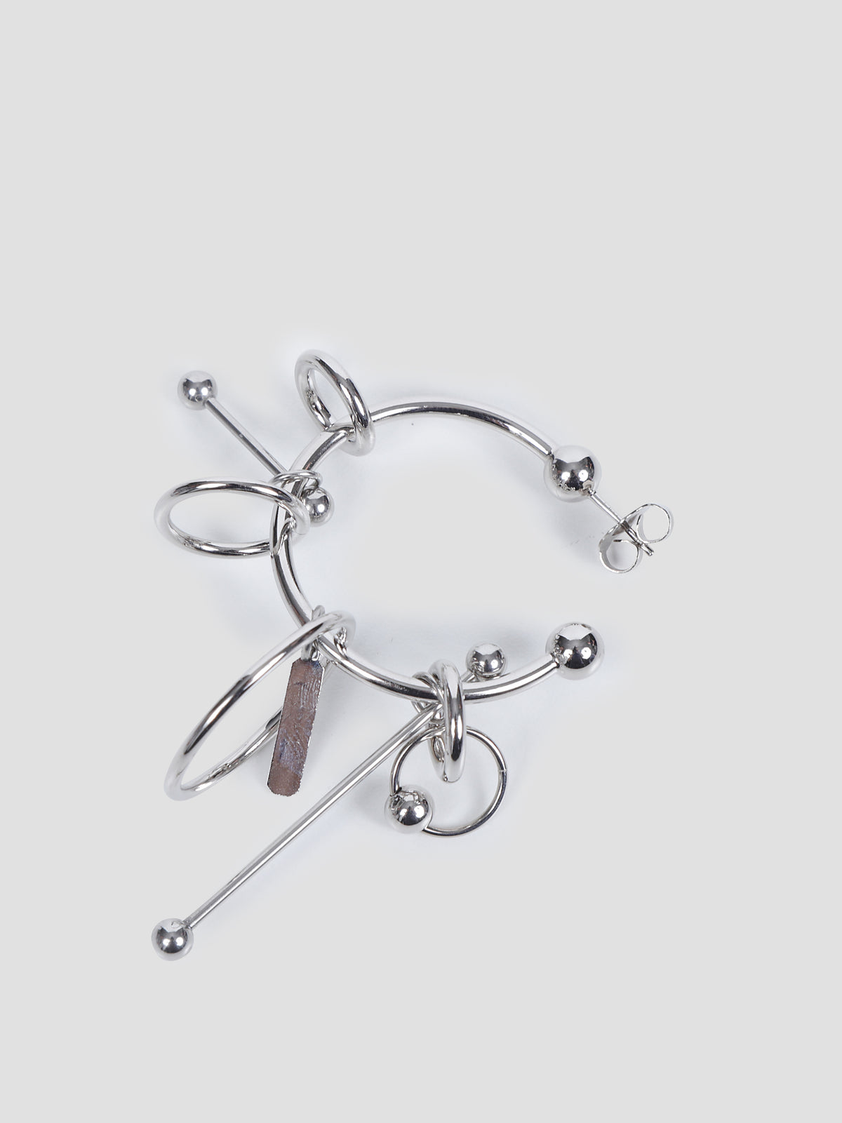 Carl single hoop earring