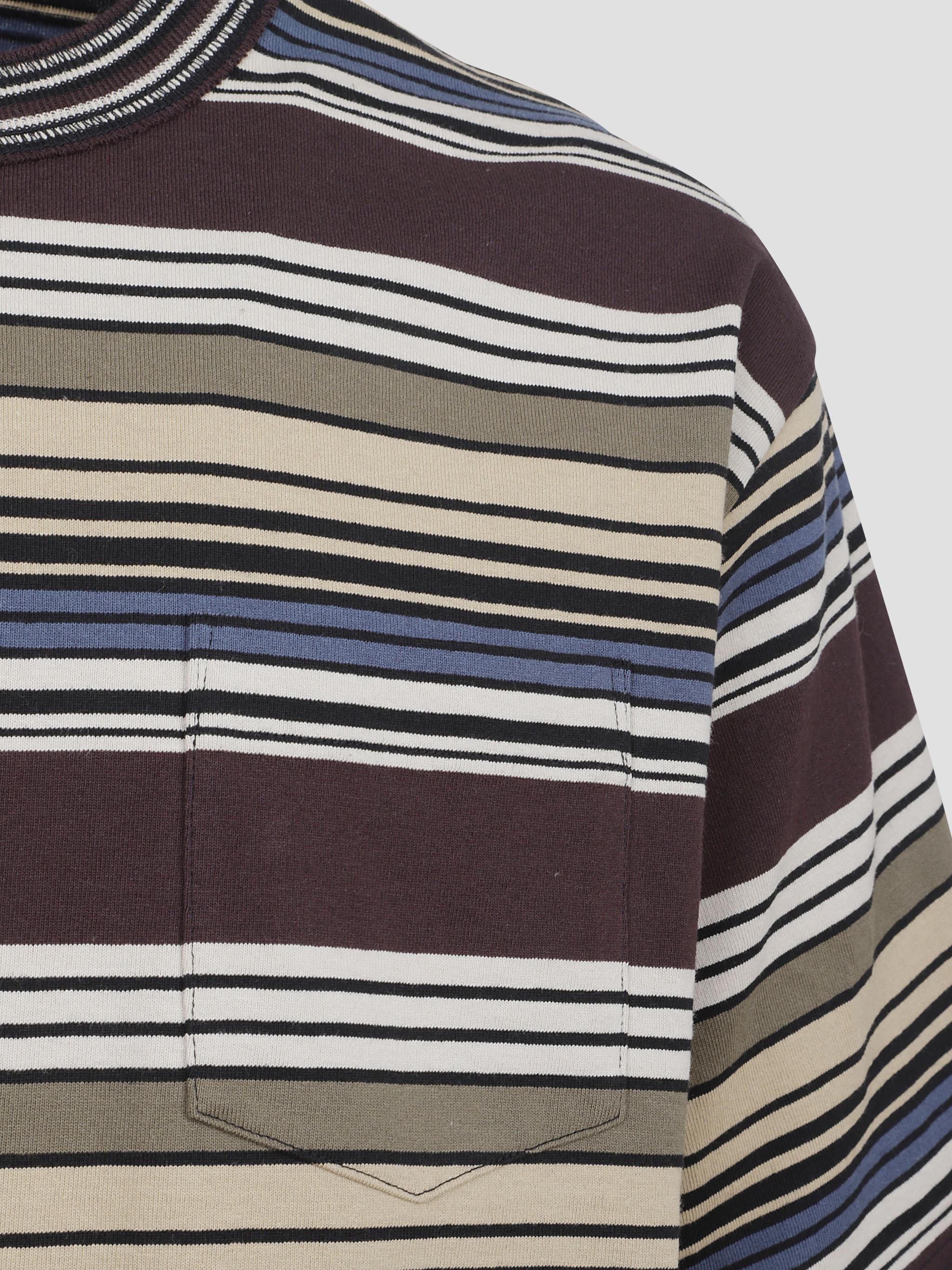 Horizontal stripe t-shirt