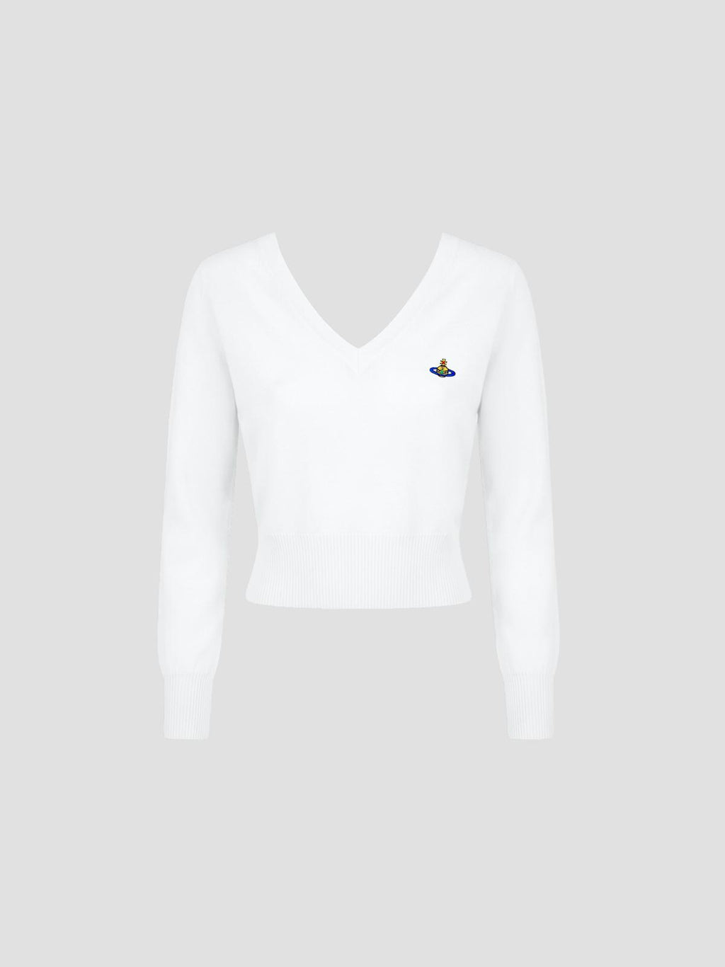 Vivienne Westwood Beatrice v-neck in white