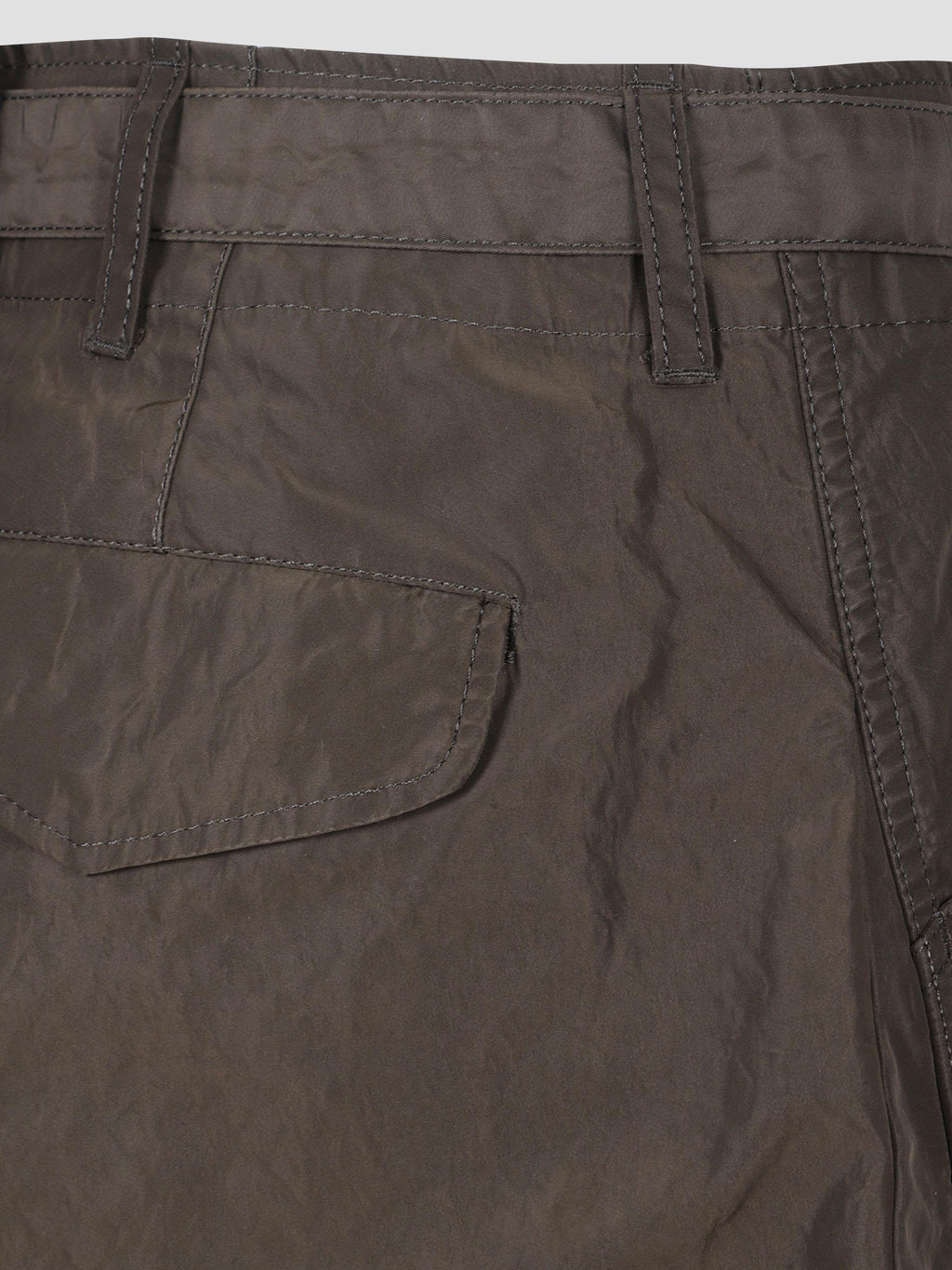 Treated nylon twill pants