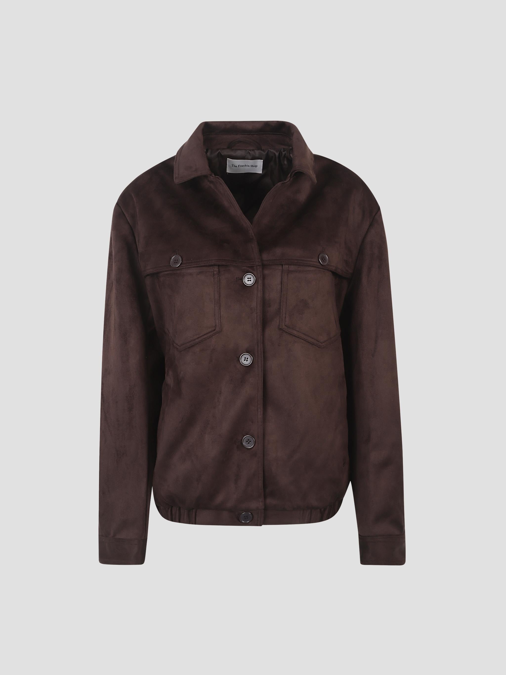 Hester faux suede jacket