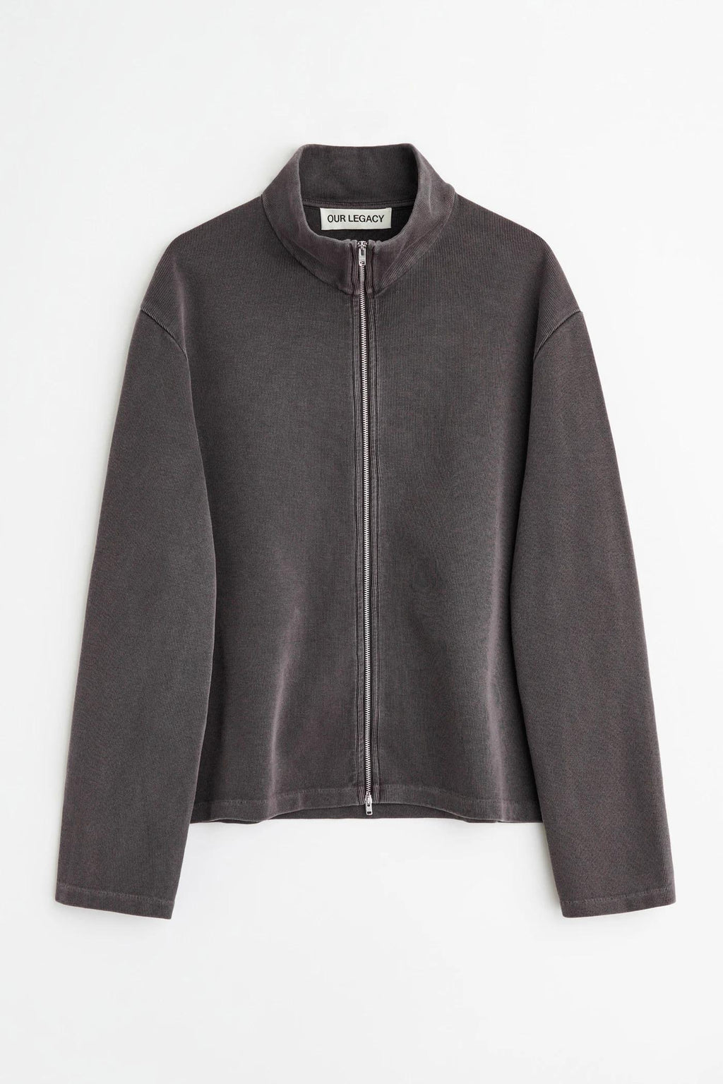 Our Legacy Shrunken fullzip in brown