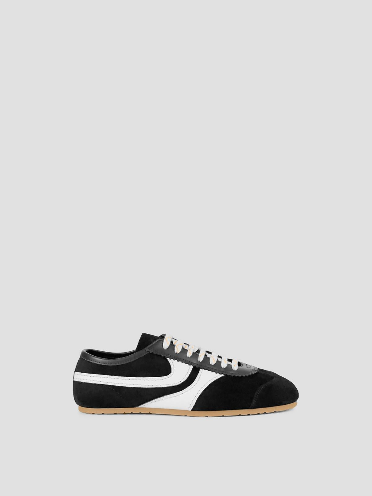 Suede sneakers