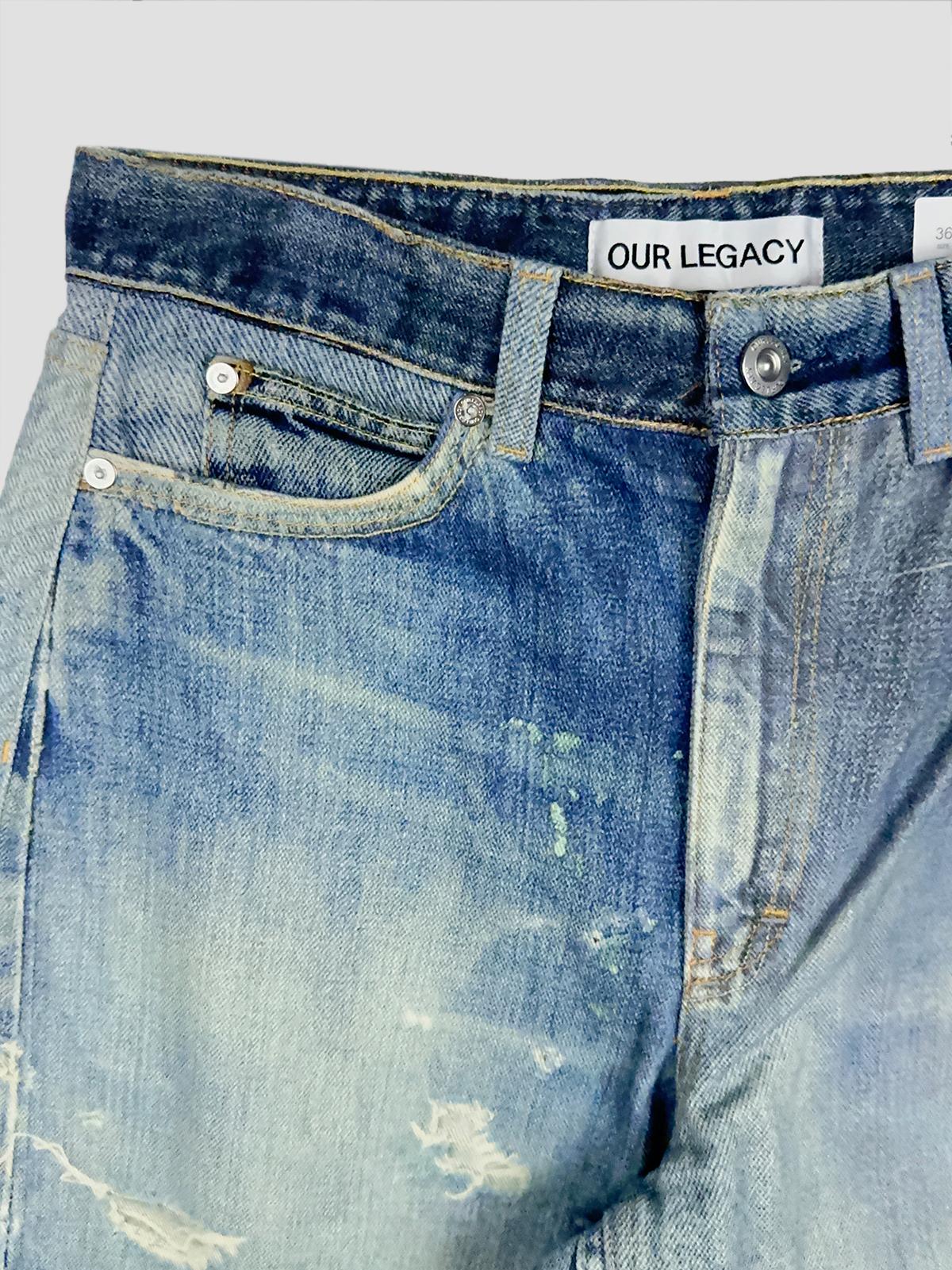 Denim trousers