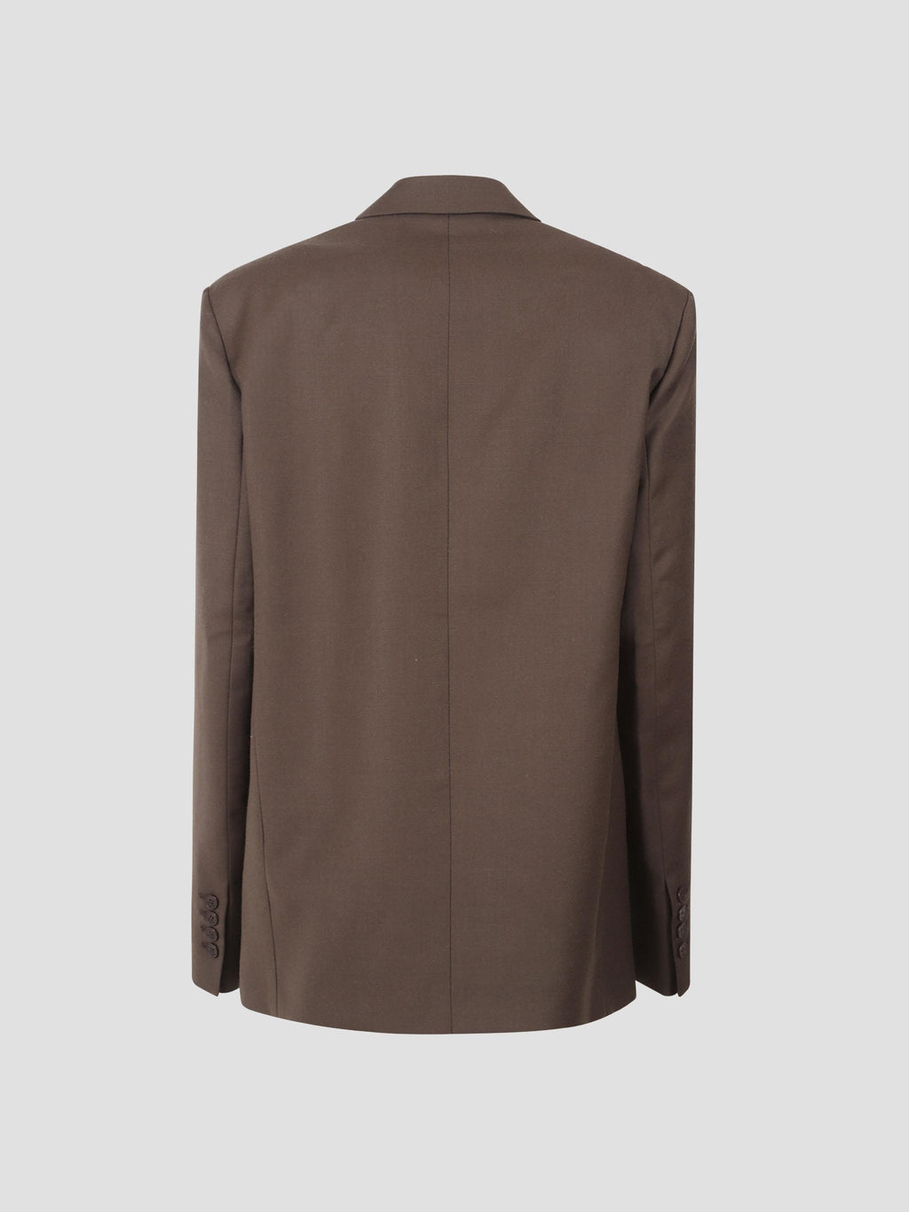 Newark flannel double breasted blazer