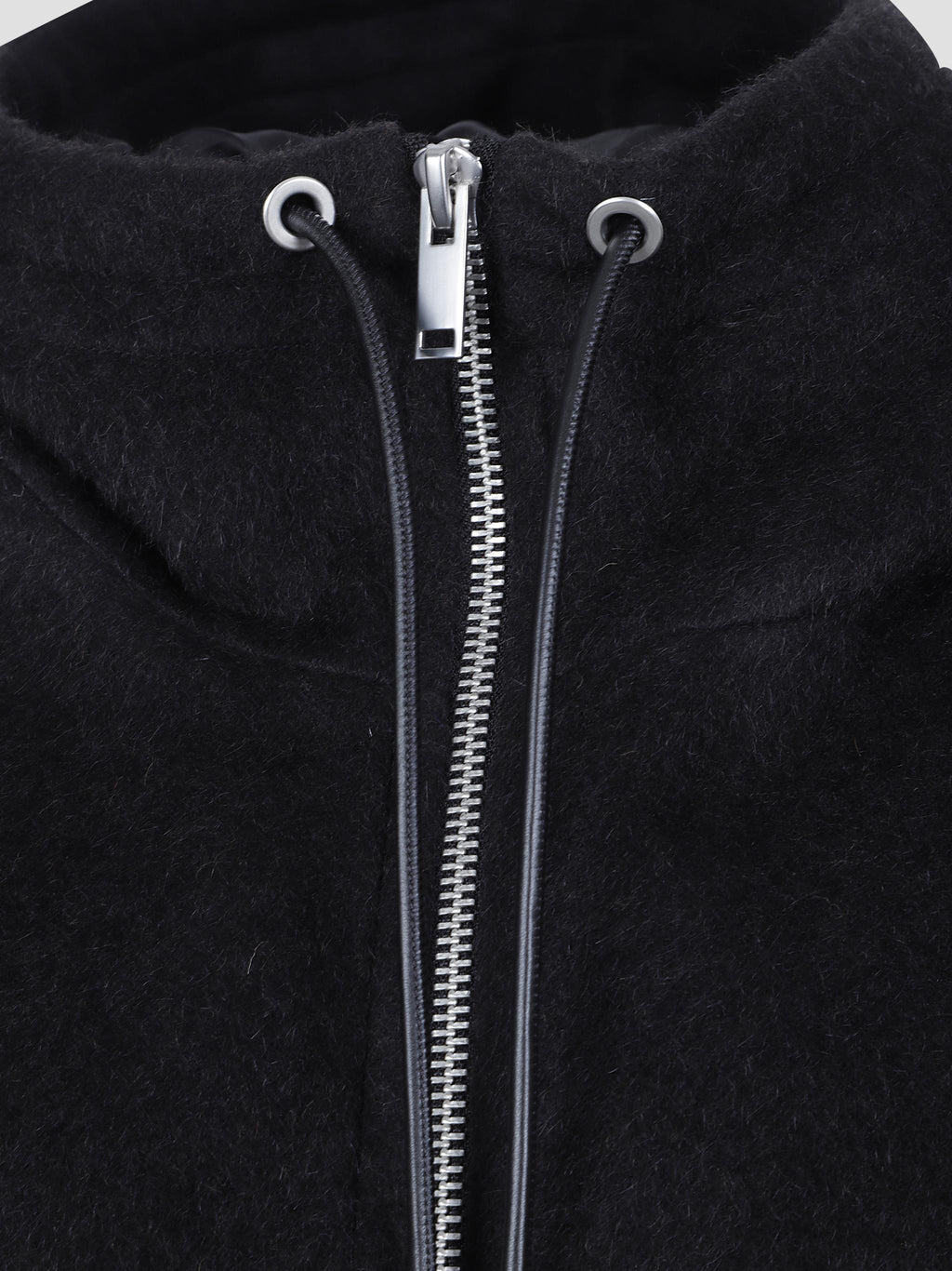 Etna hooded wool-blend jacket