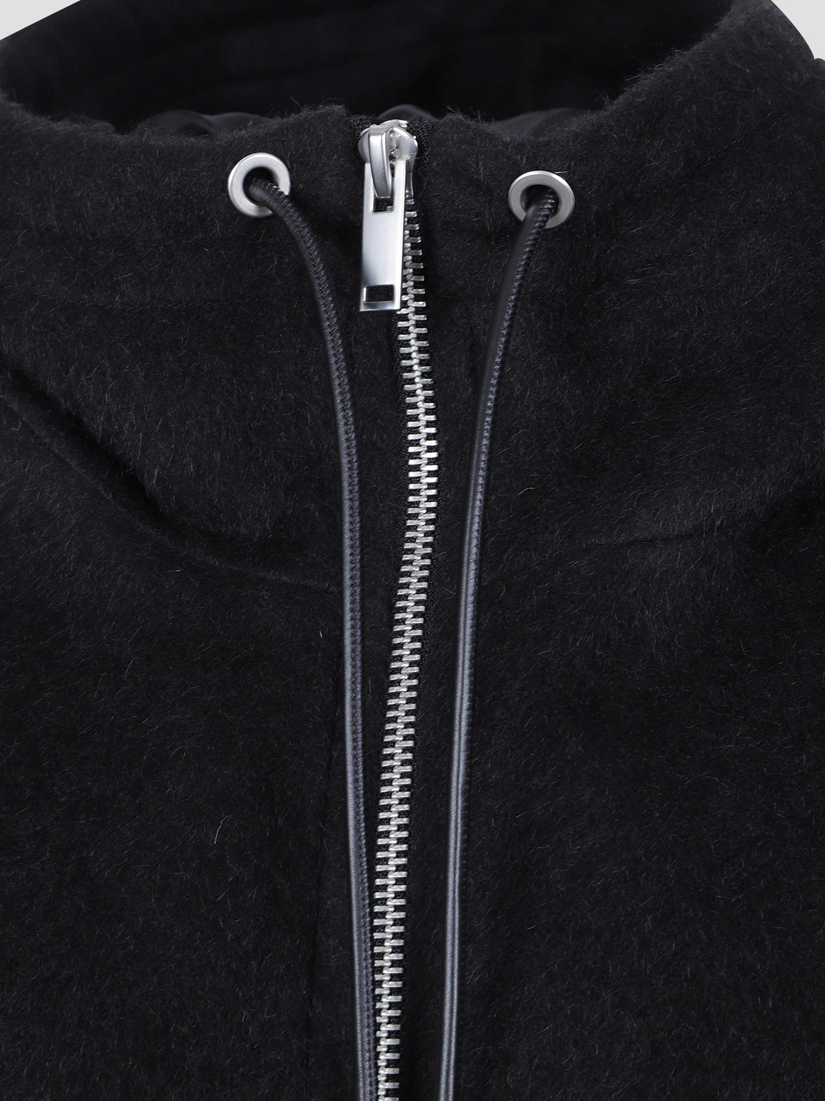 Etna hooded wool-blend jacket