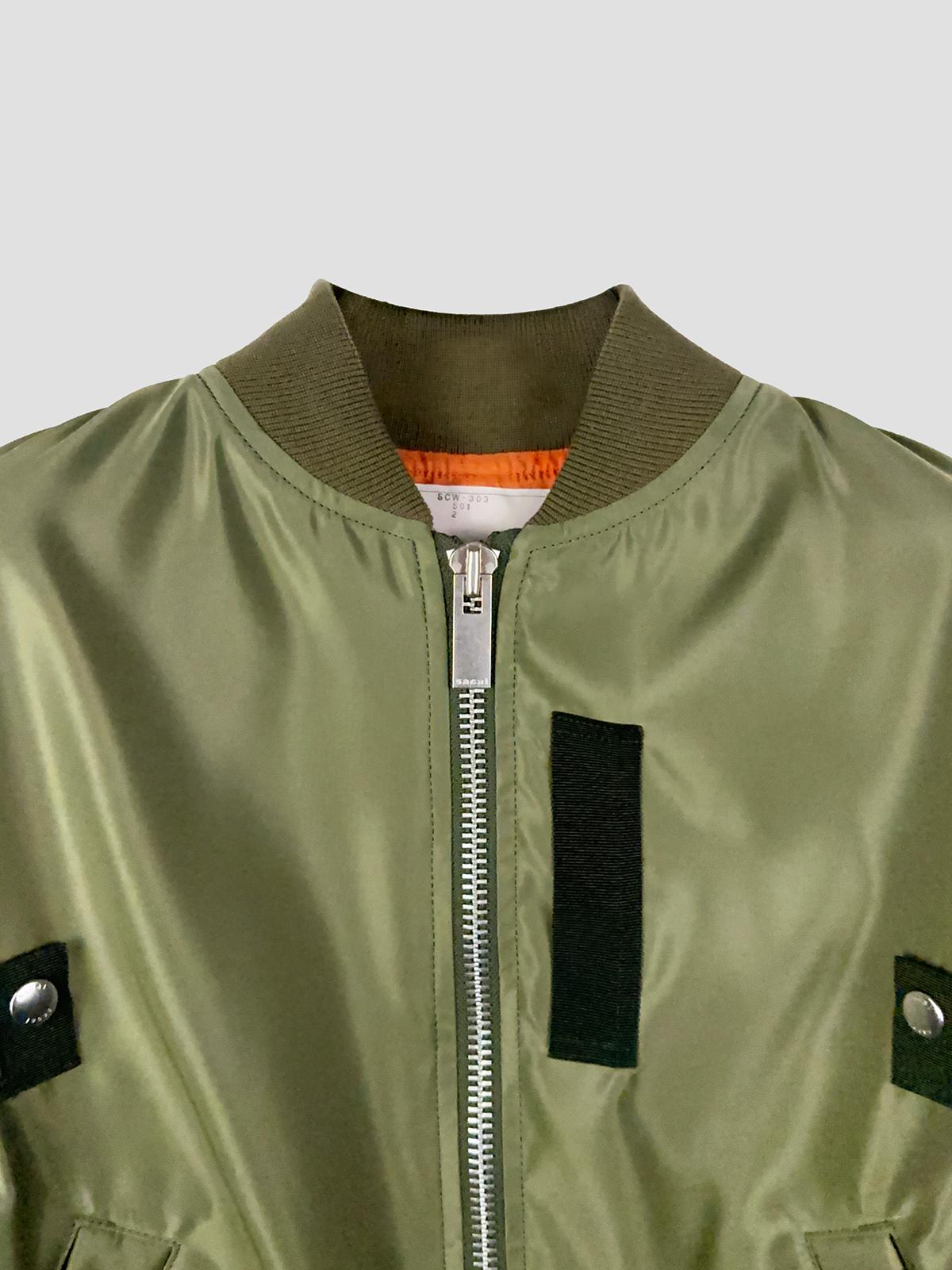 Nylon twill vest
