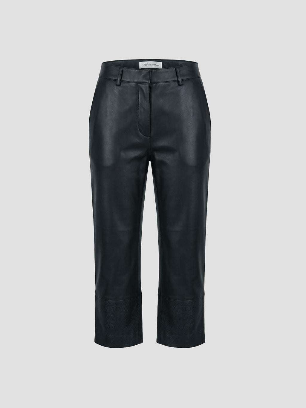 The Frankie Shop Lior leather capri pants