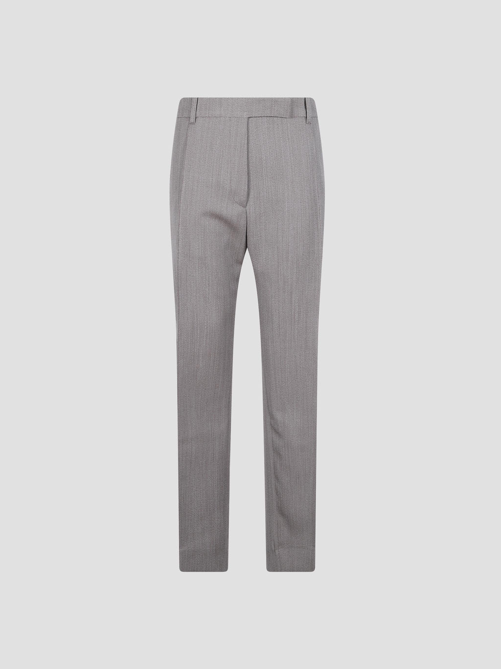 Quarte pin-tuck wool trousers