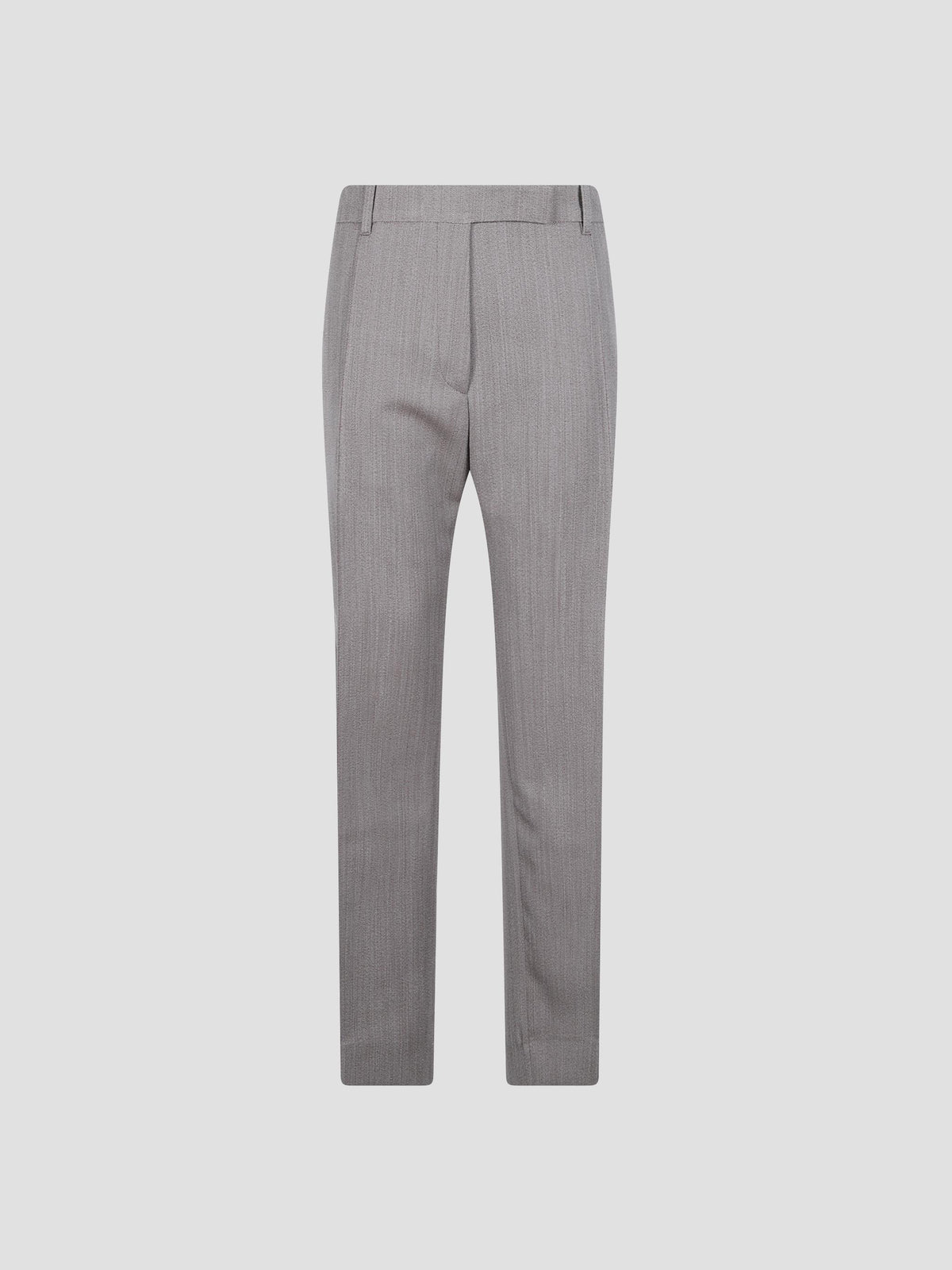Quarte pin-tuck wool trousers