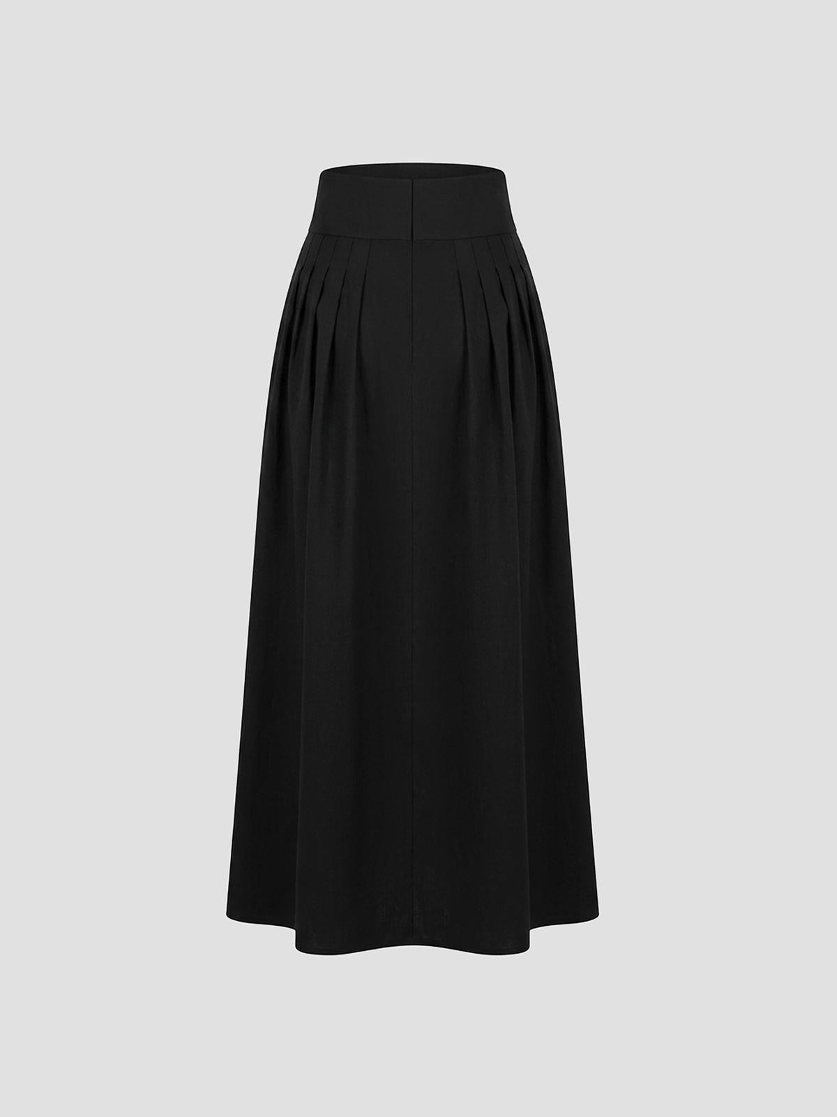 Gathered skirt