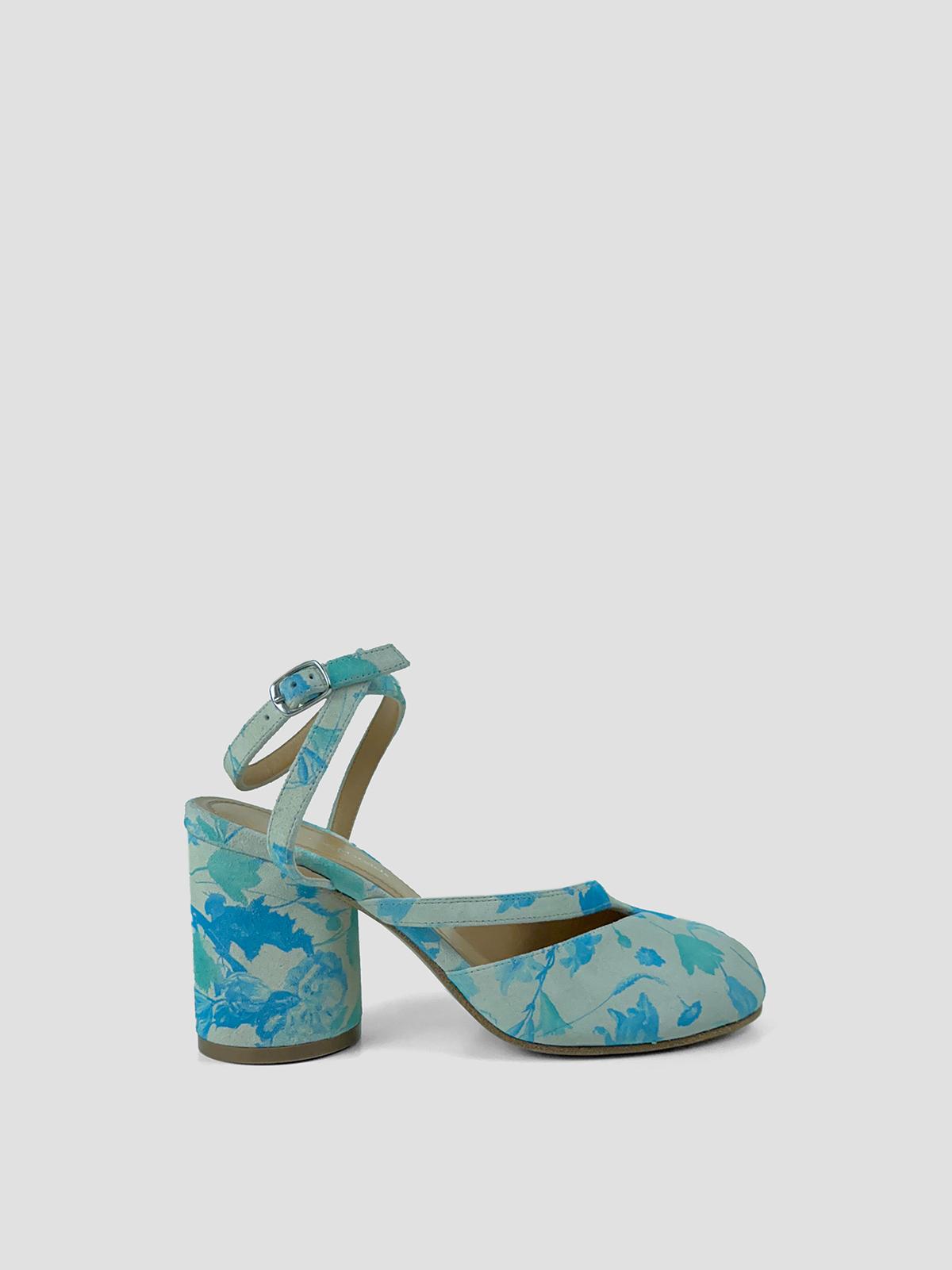 Tabi floral print pumps