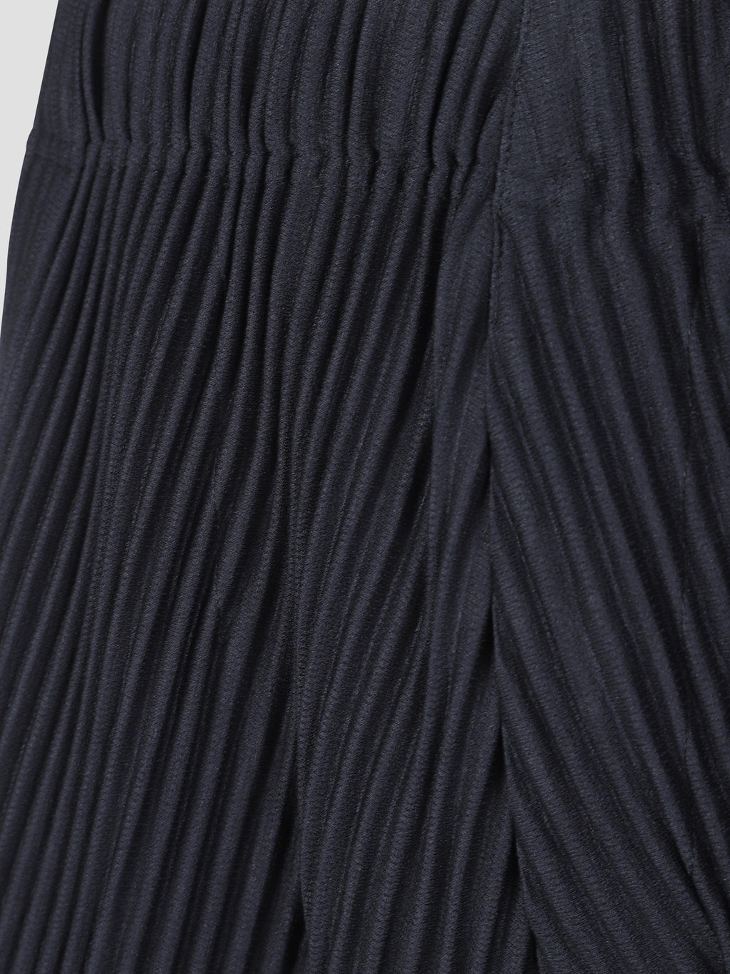 Slash pleated trousers