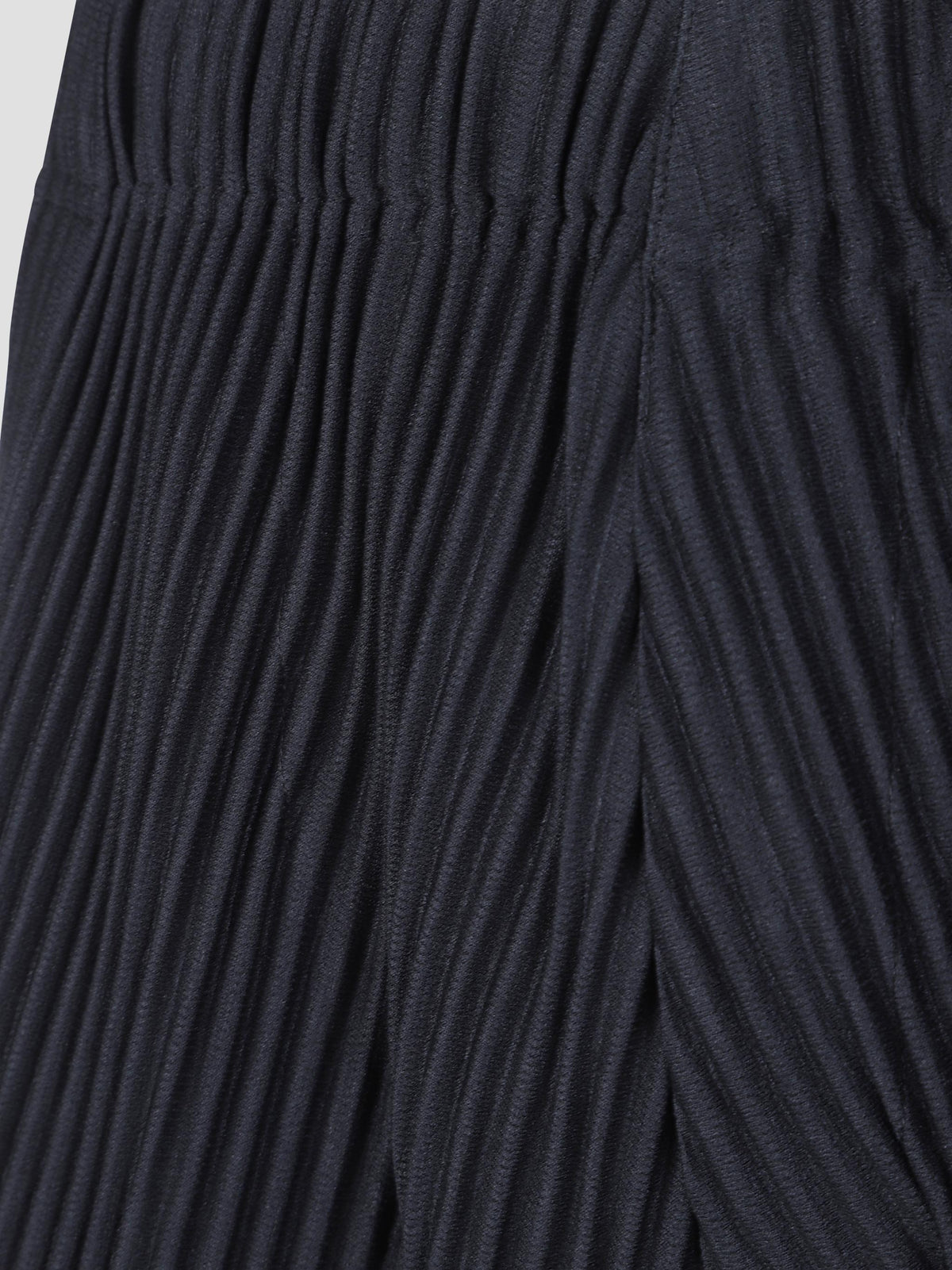 Slash pleated trousers