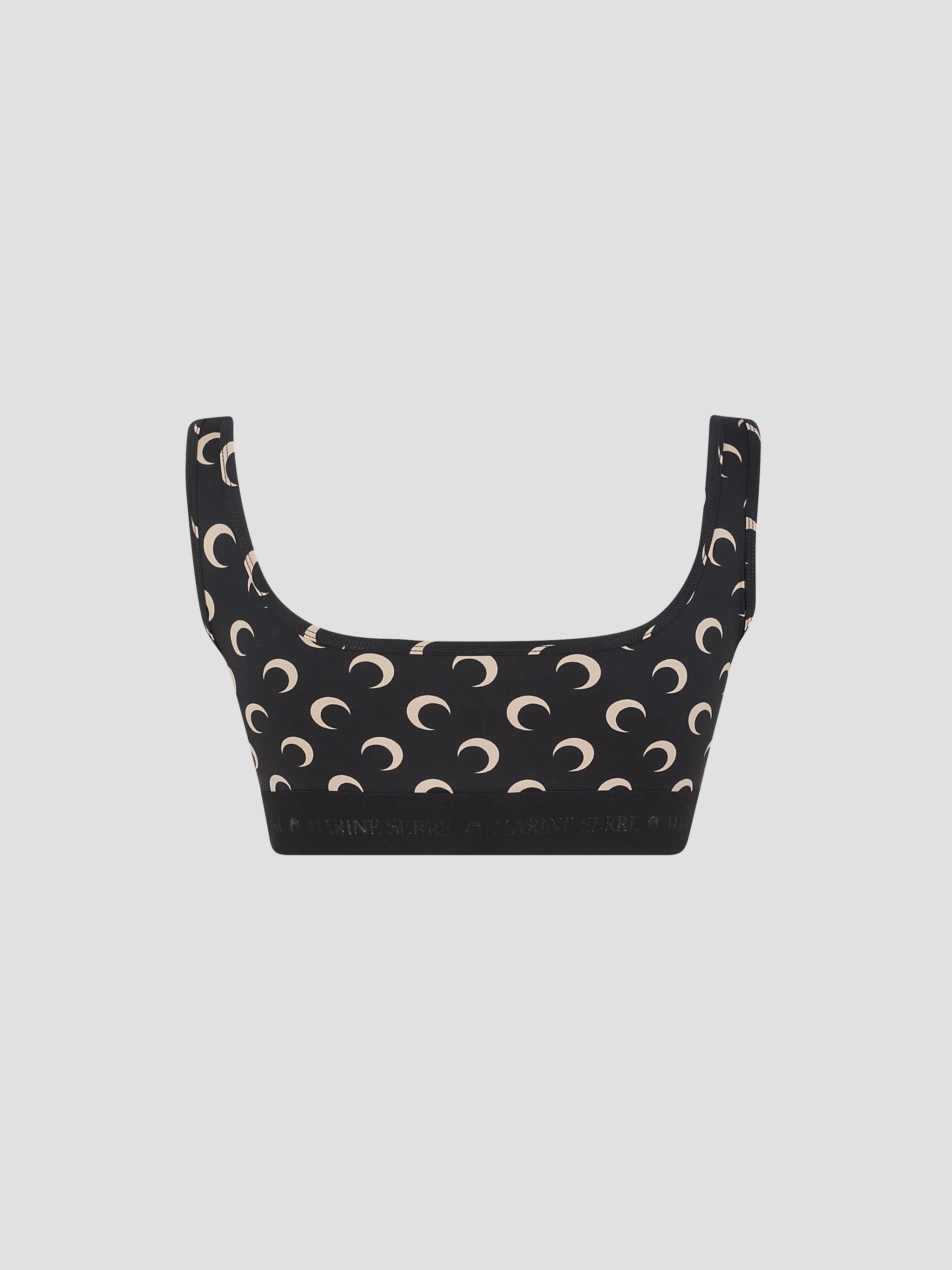 Moon printed sports bra
