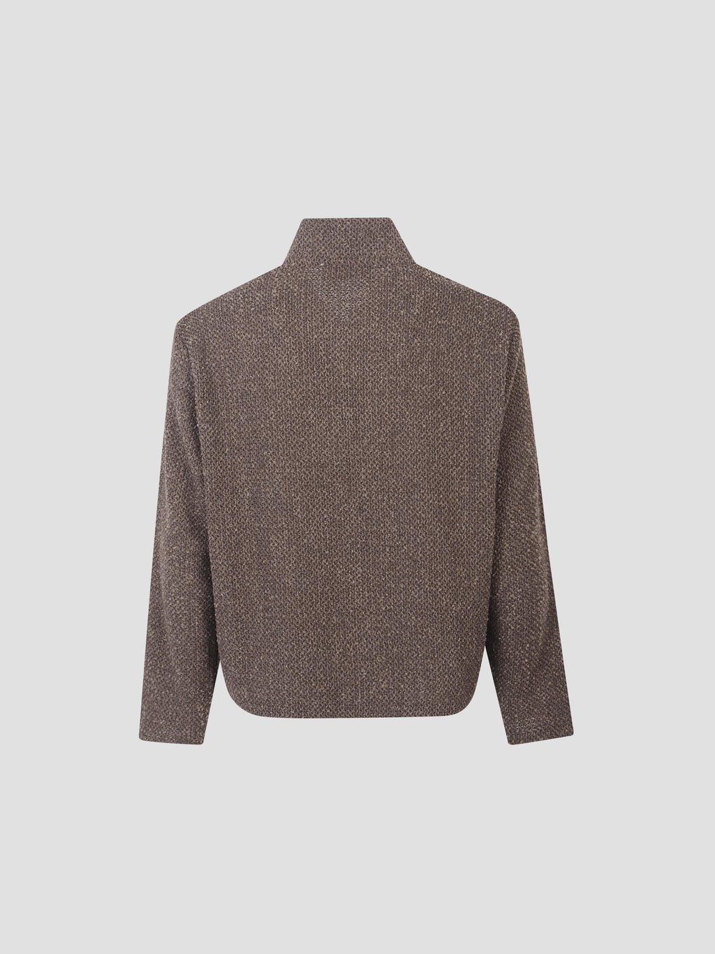 Shrunken fullzip polo