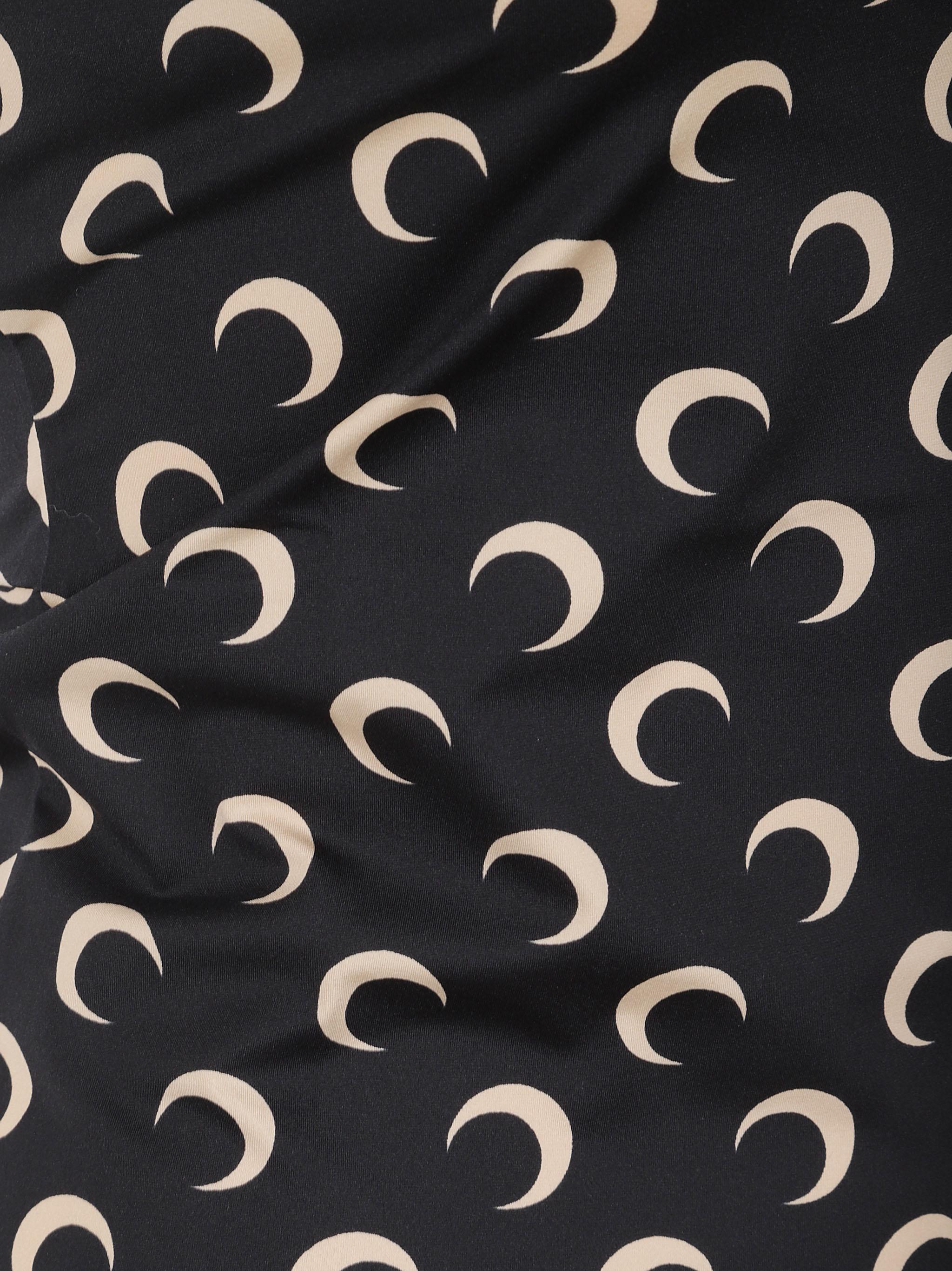 Moon printed tube top