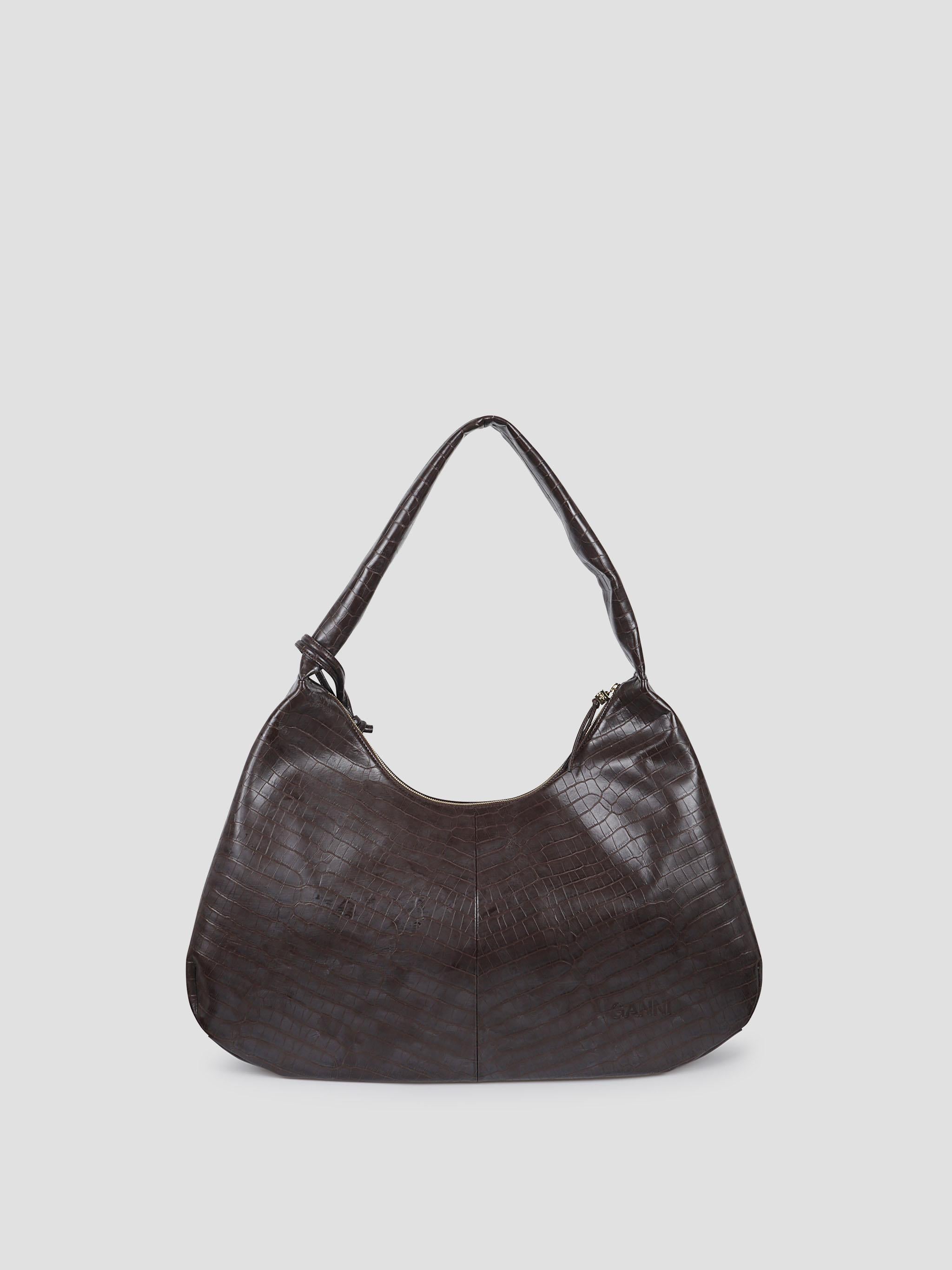 Ganni bou bag hobo xxl croco