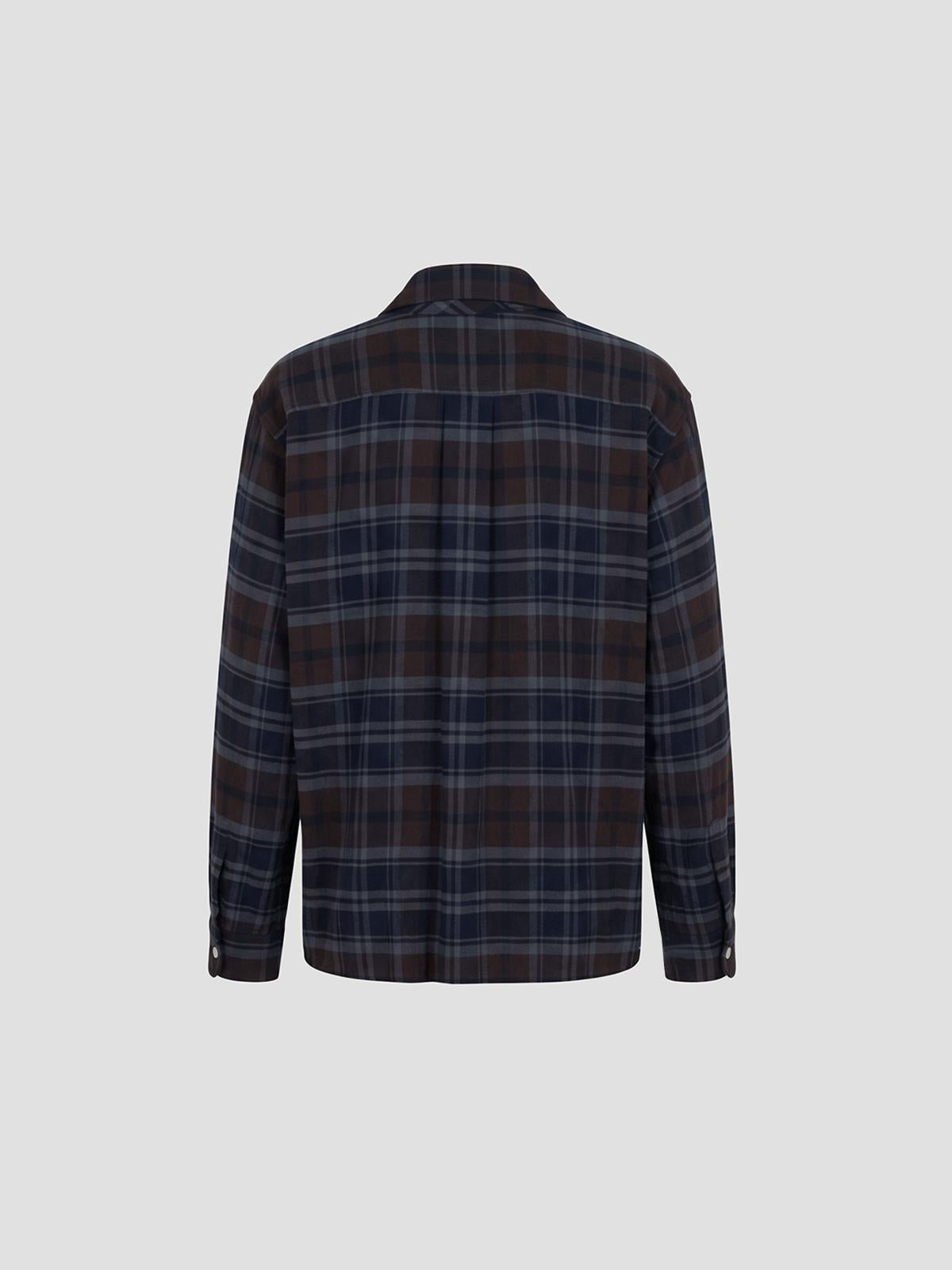 Plaid flannel shirt