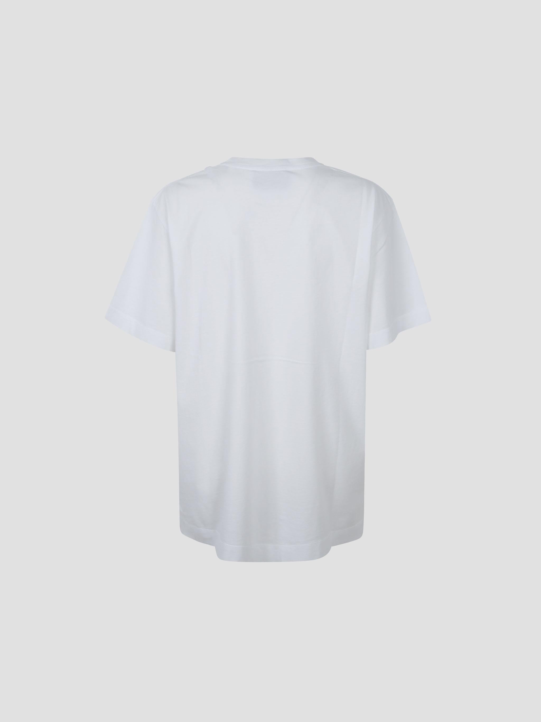 Pillowcase logo print t-shirt