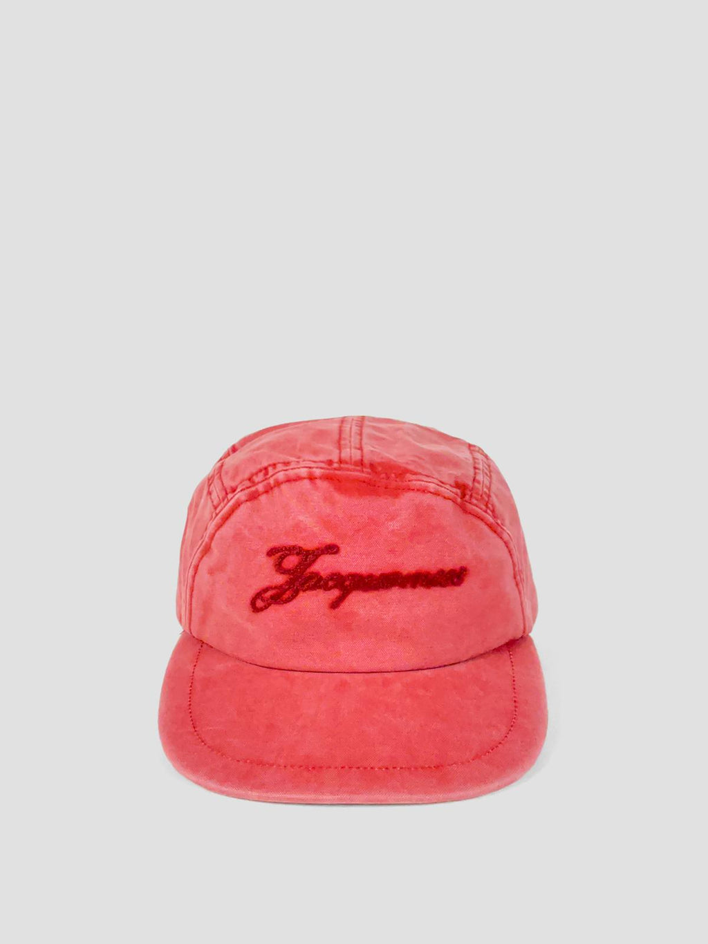 Jacquemus La casquette gardian in red