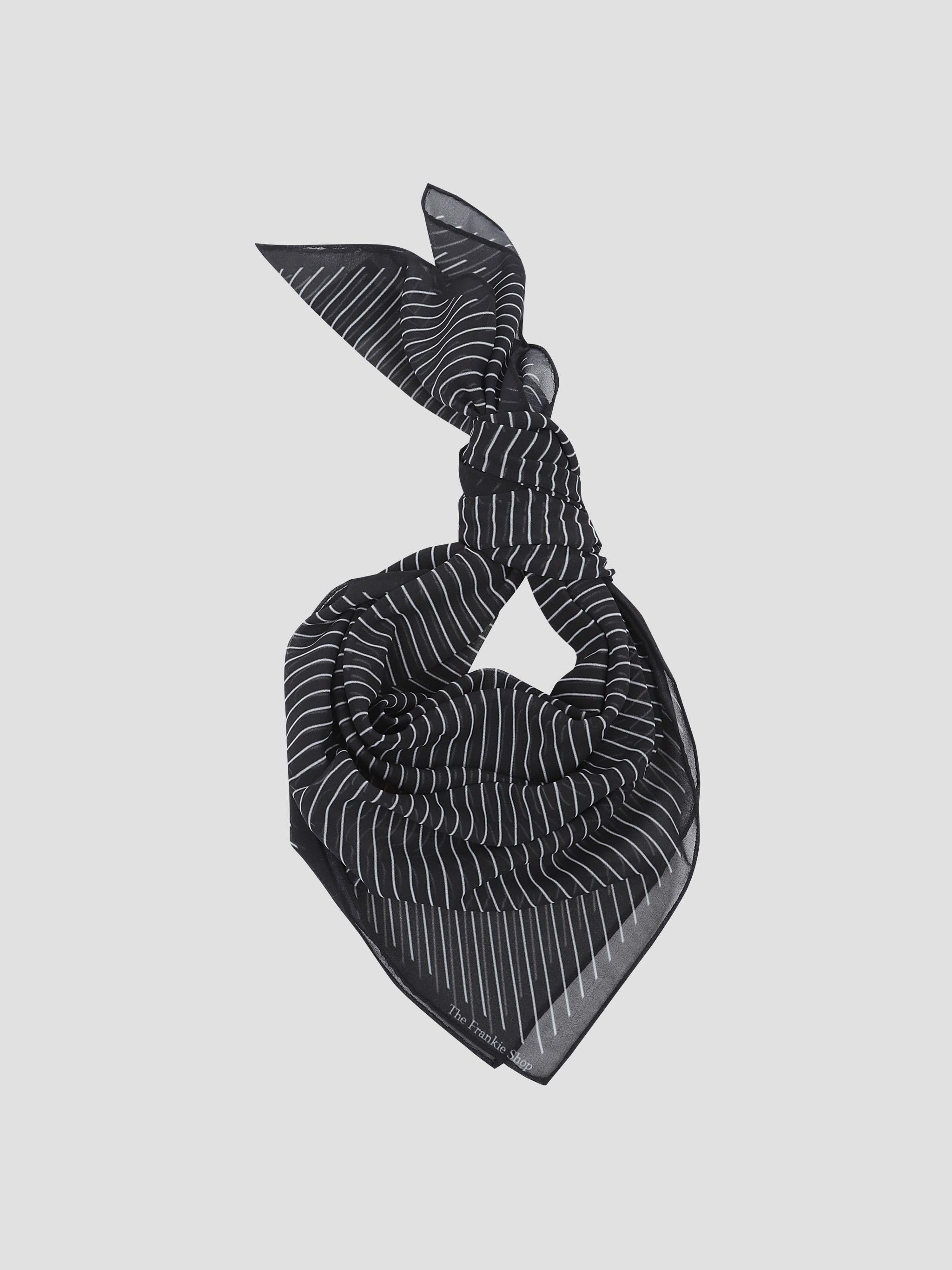 Marais striped scarf