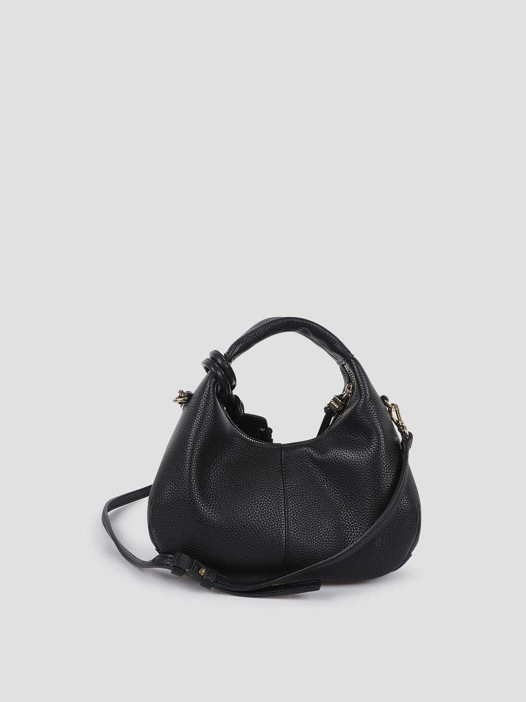 Hobo mini grained bag