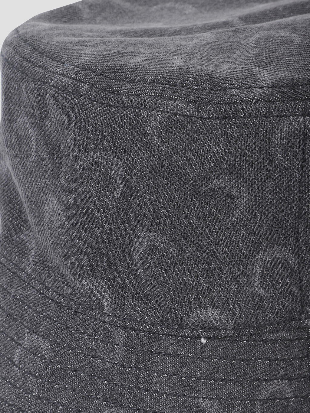 Moon laser denim bucket hat