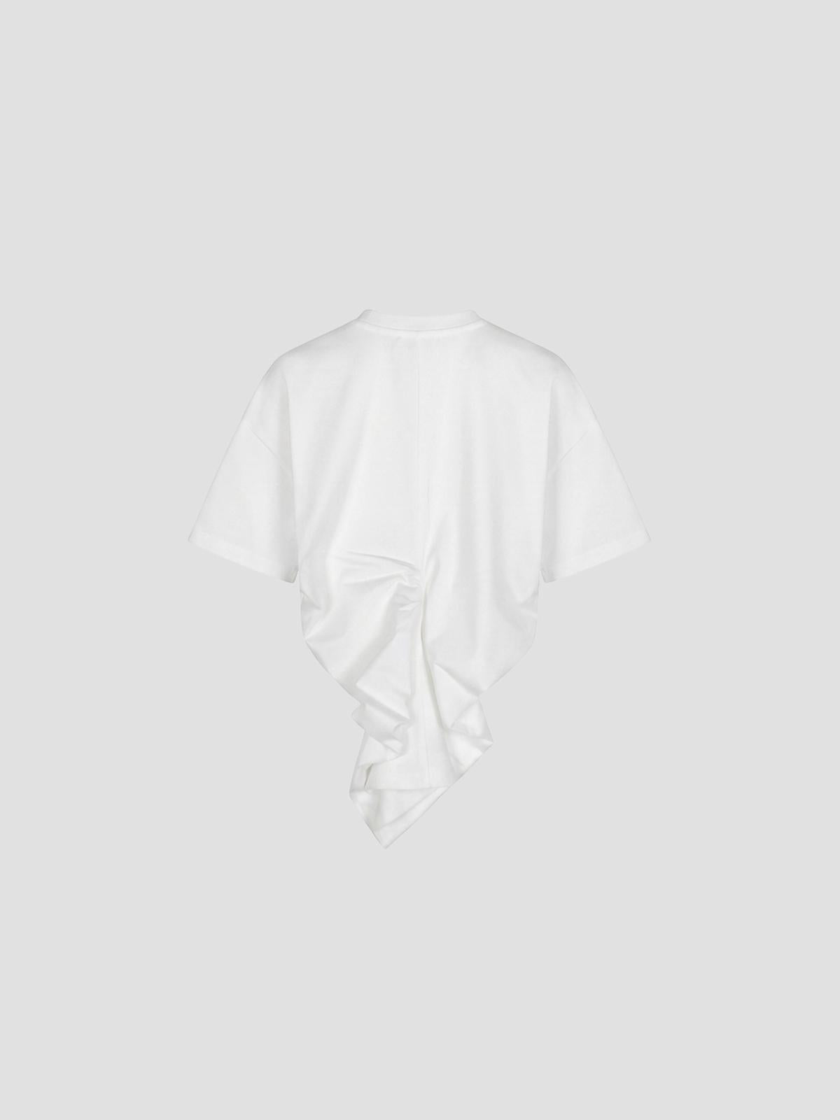Draped t-shirt