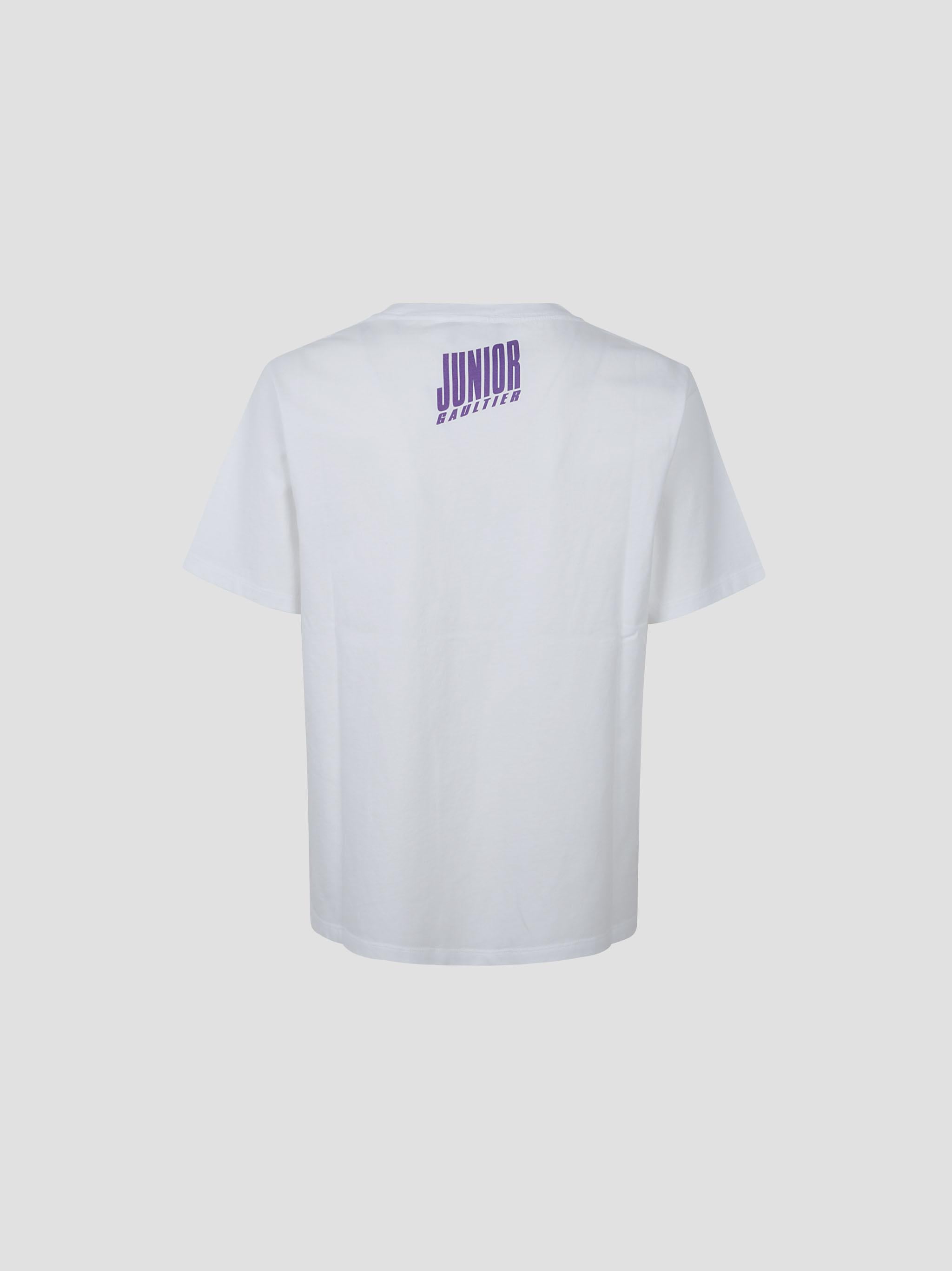 Cotton jersey squared tee-shirt printed "kamasutra