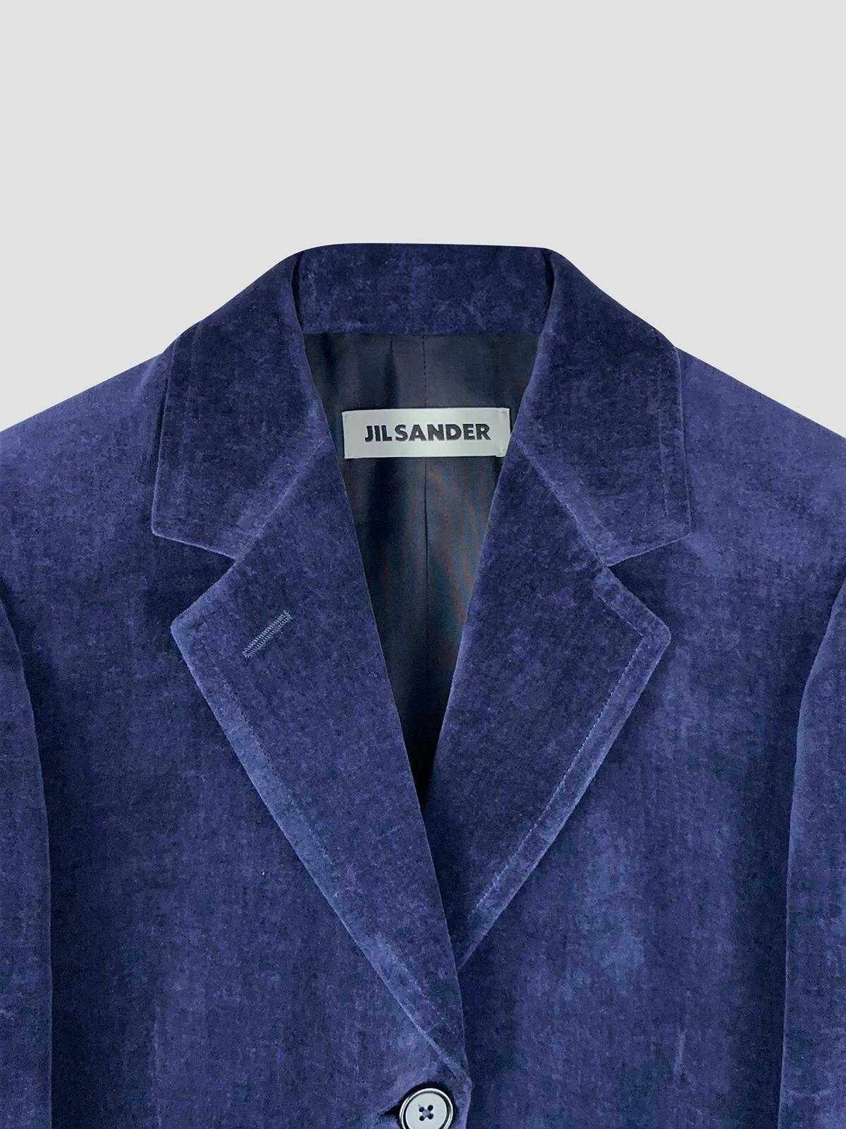 Suede blazer
