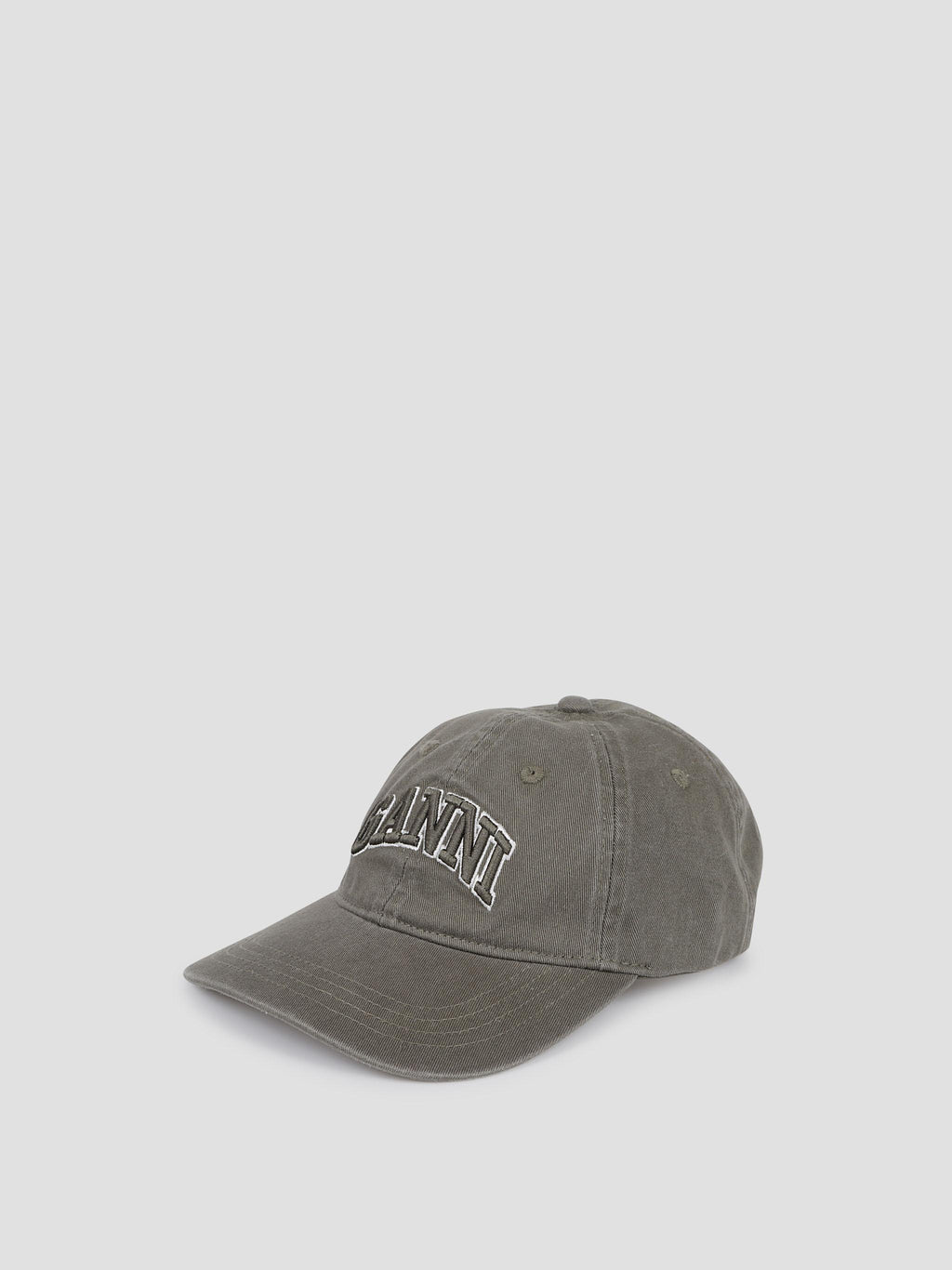 Washed cotton canvas cap emb