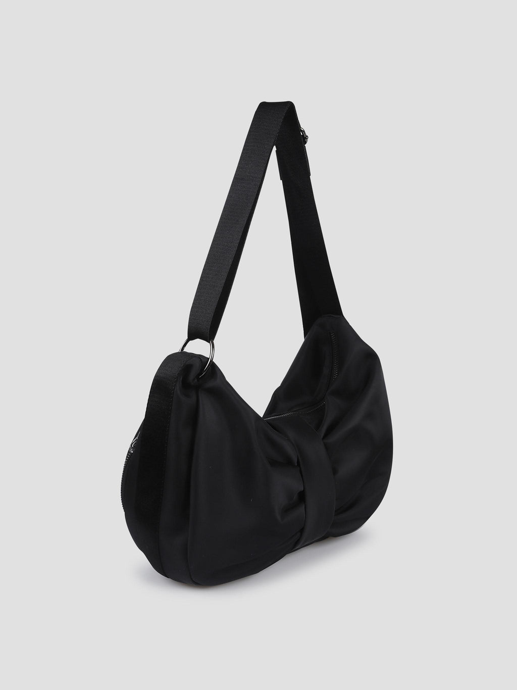Sling bow bag w/ emb