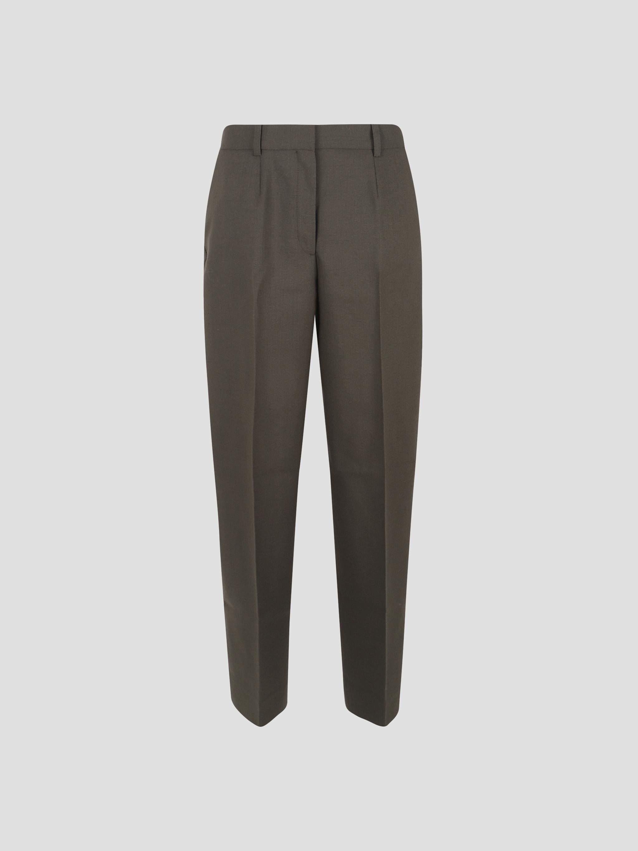 Wide tailored trousers