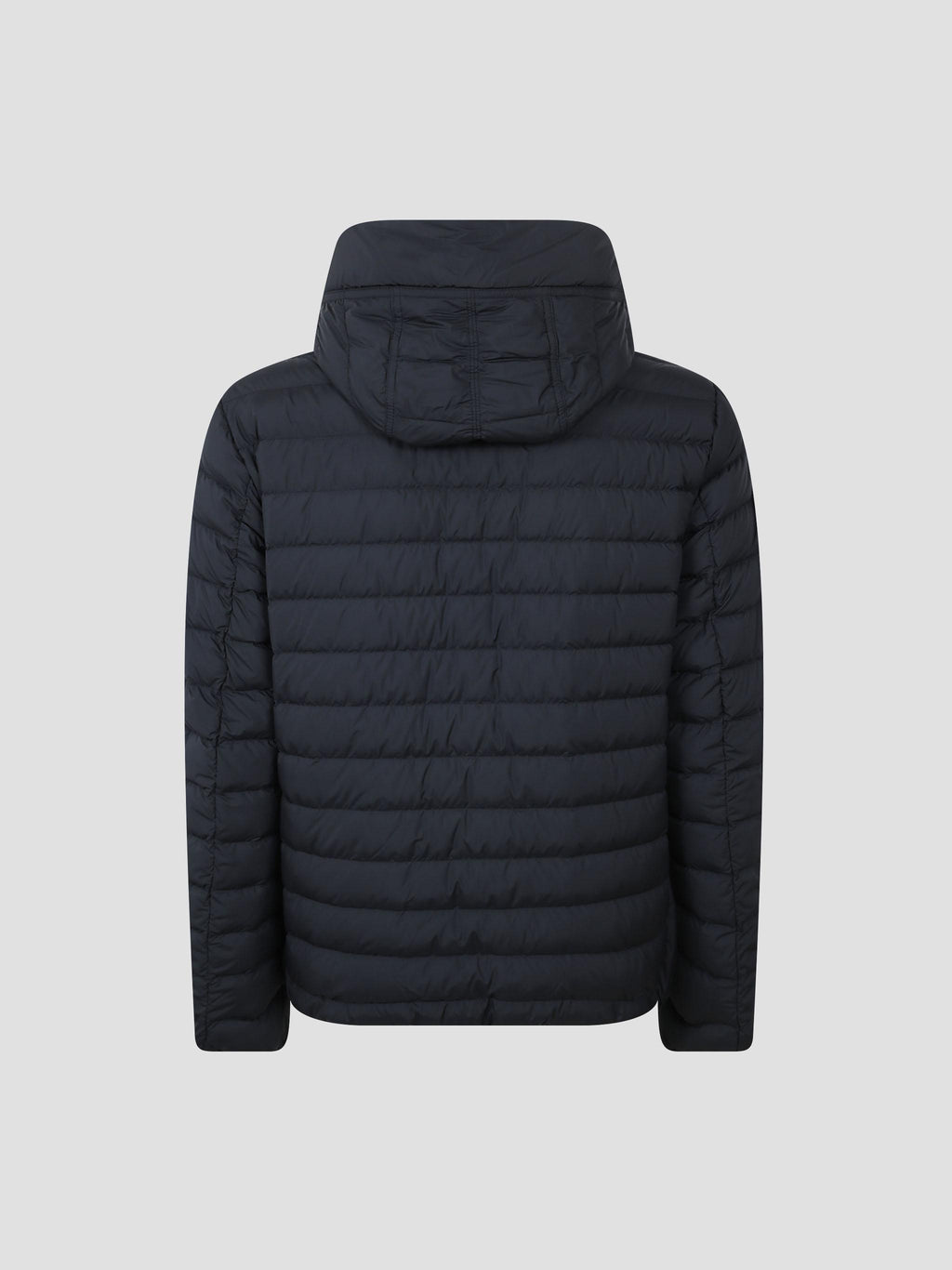 Last minute hooded down jacket