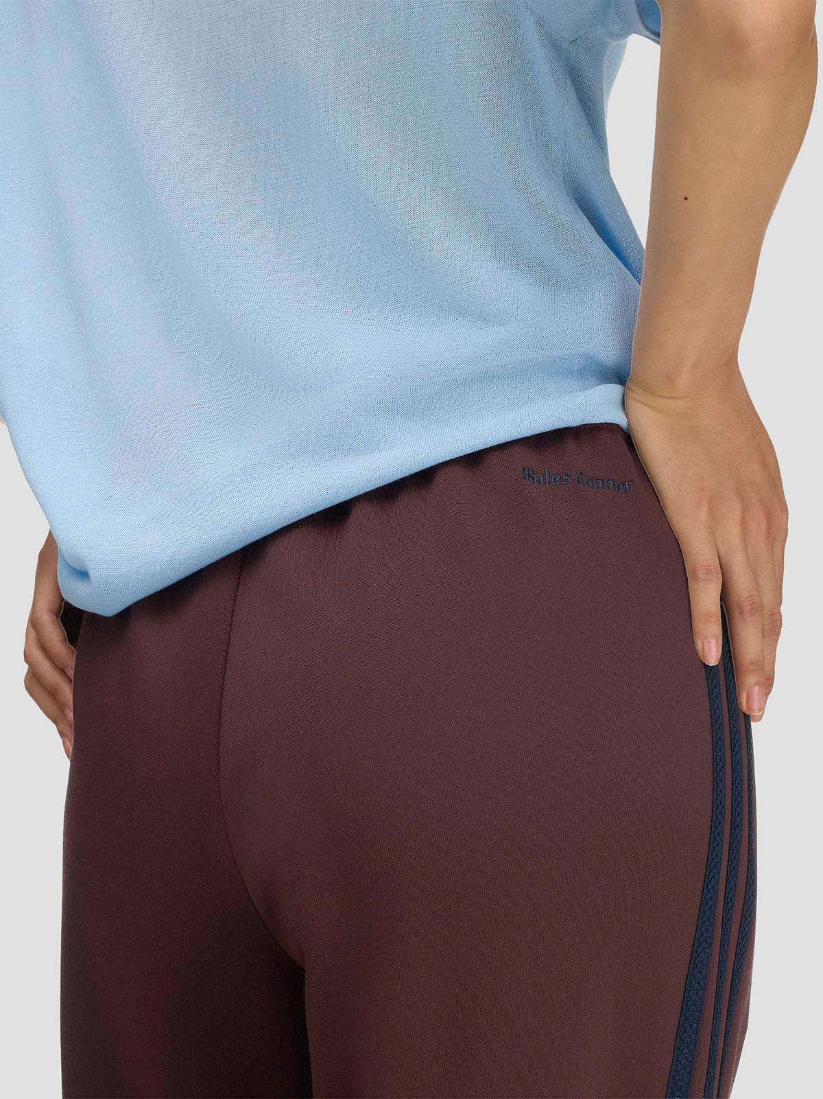 Wales bonner track pants shadow brown
