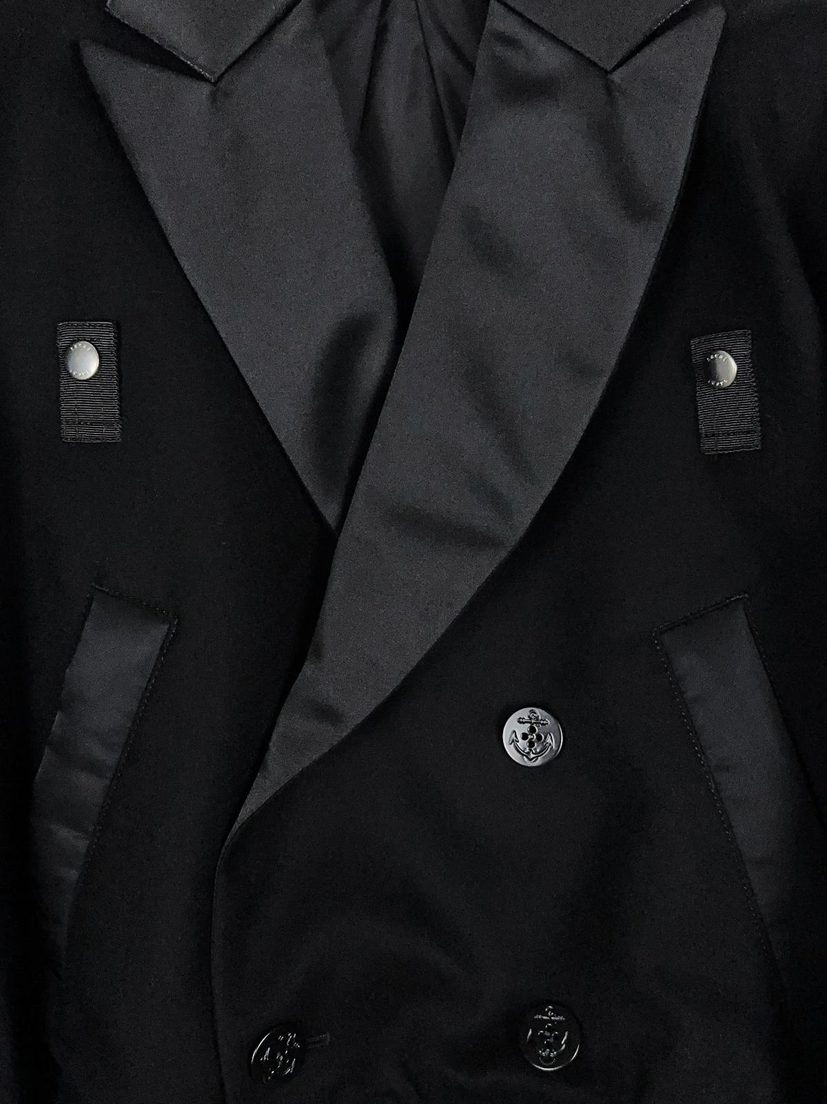 Wool flannel twill jacket