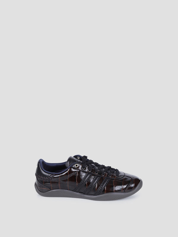 Wales bonner karintha croc-effect leather sneakers