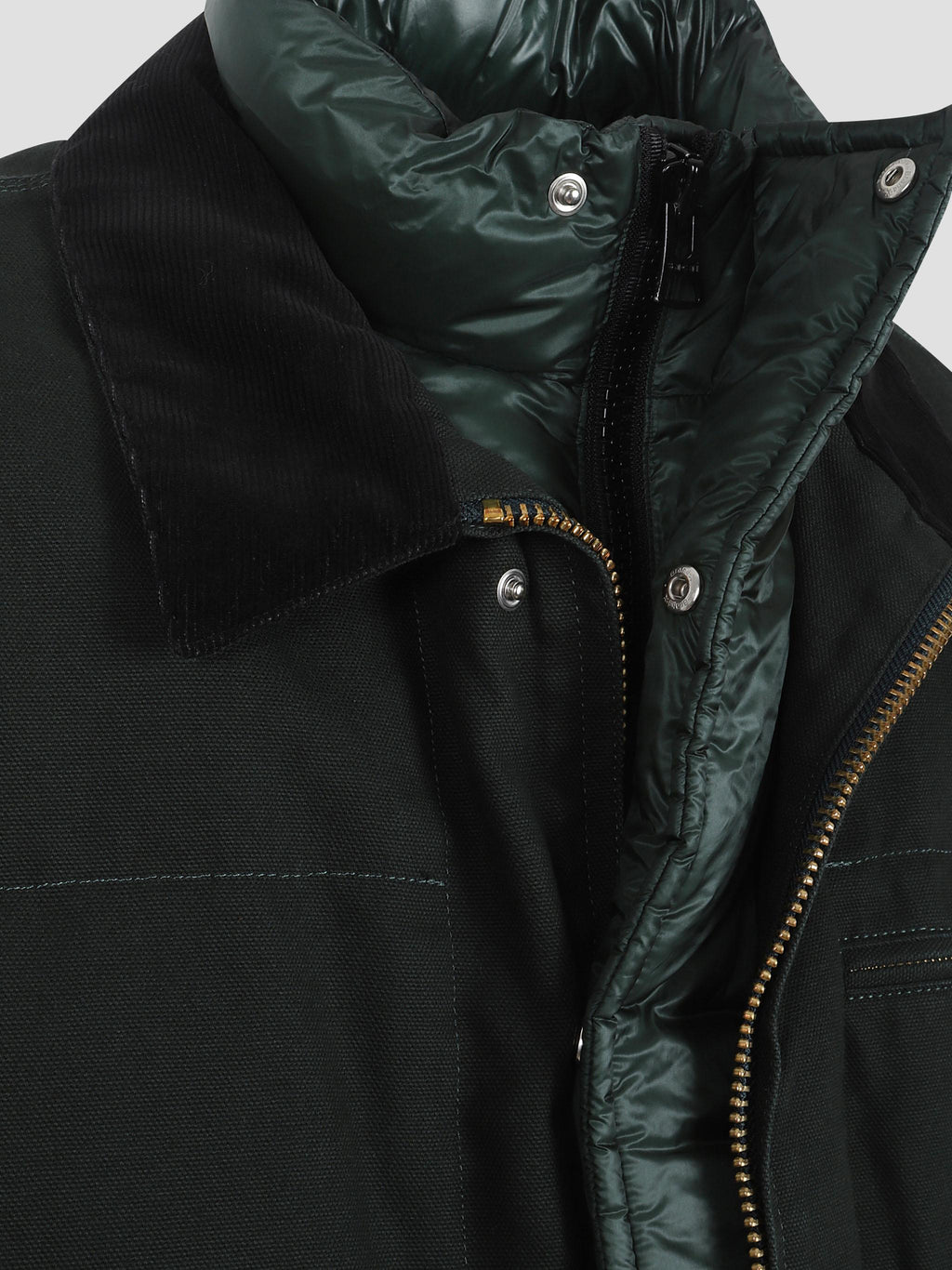 Carhartt wip washed duck puffer jacket