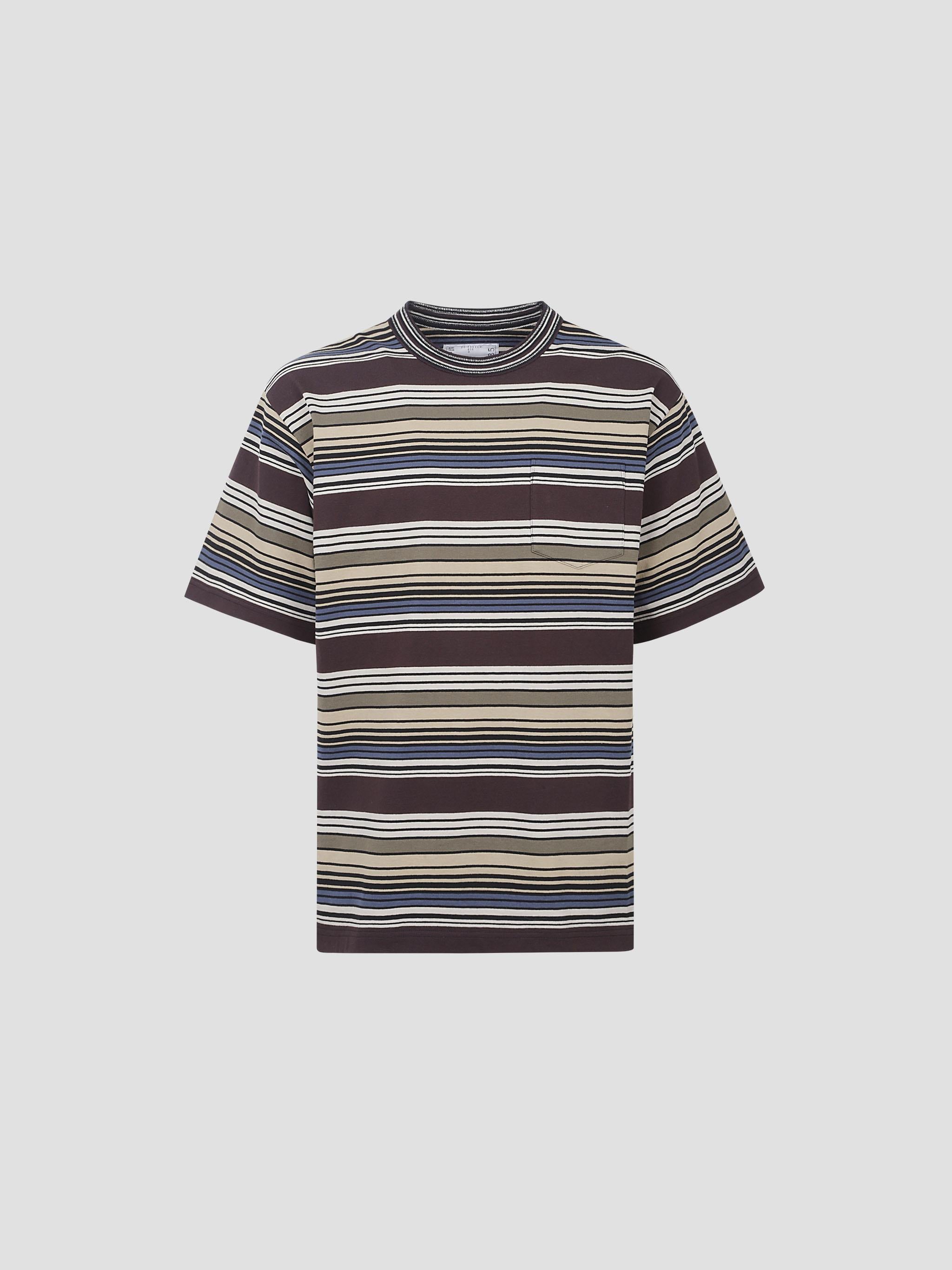 Horizontal stripe t-shirt