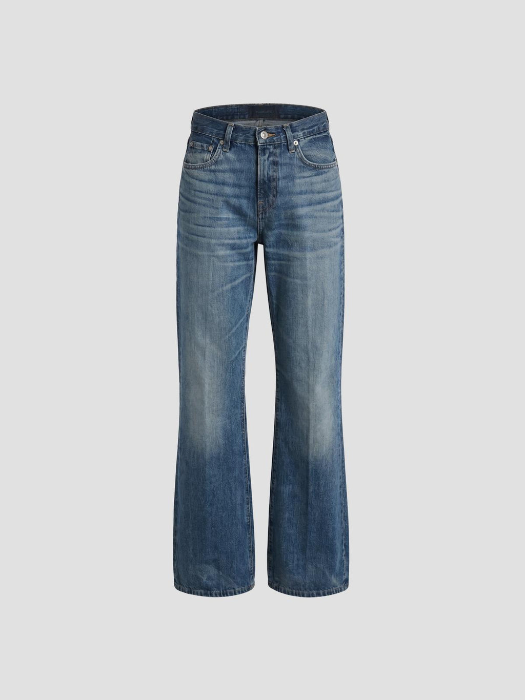 Haikure Flora legacy wide-leg jeans in blue