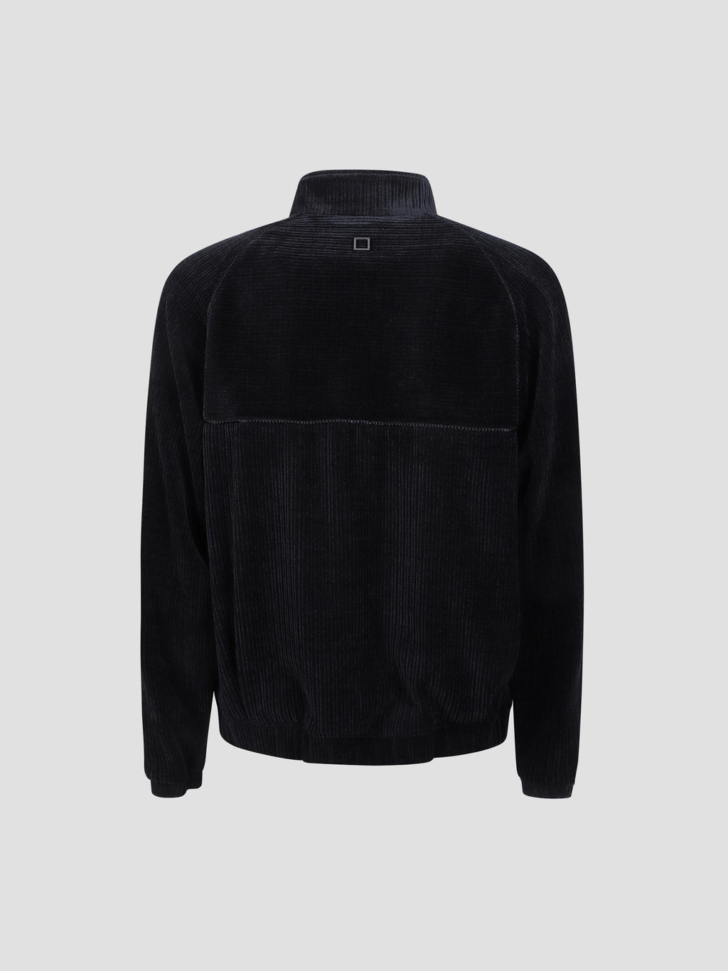 Velour corduroy track jacket