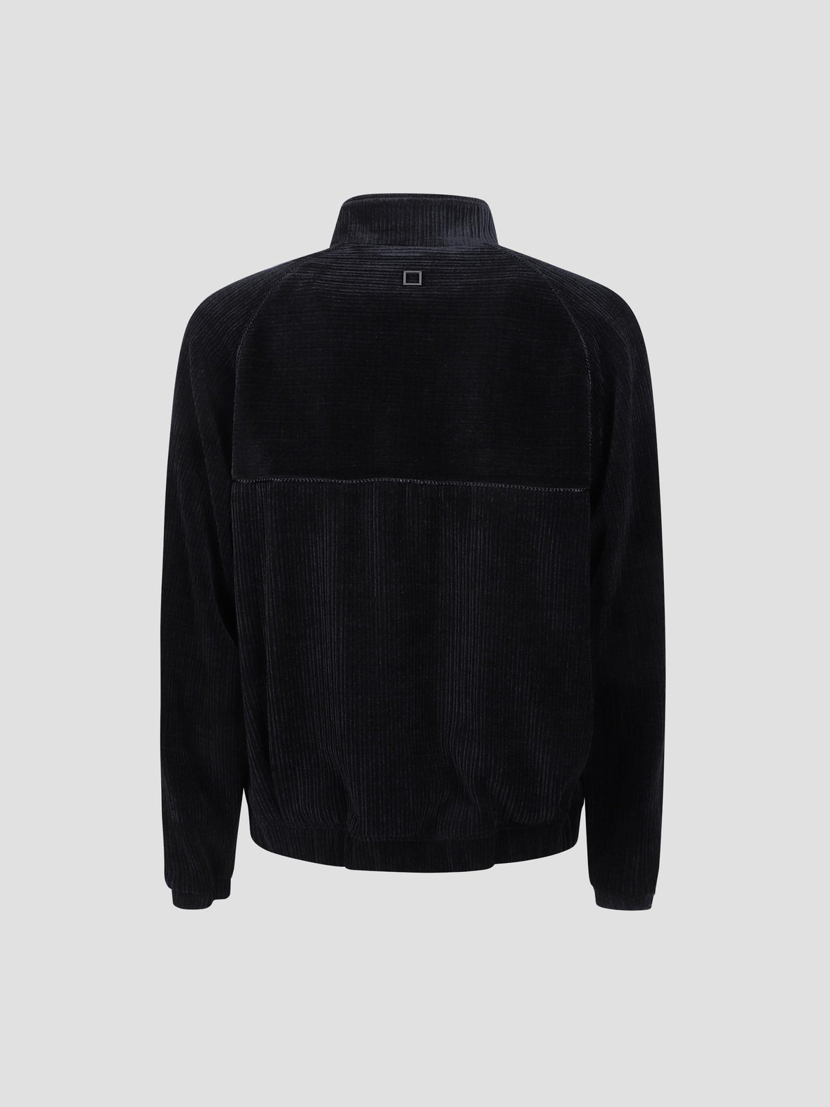 Velour corduroy track jacket