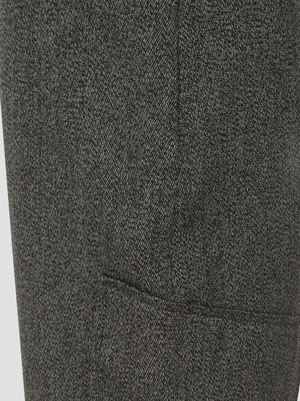 Mouline suiting curved pants