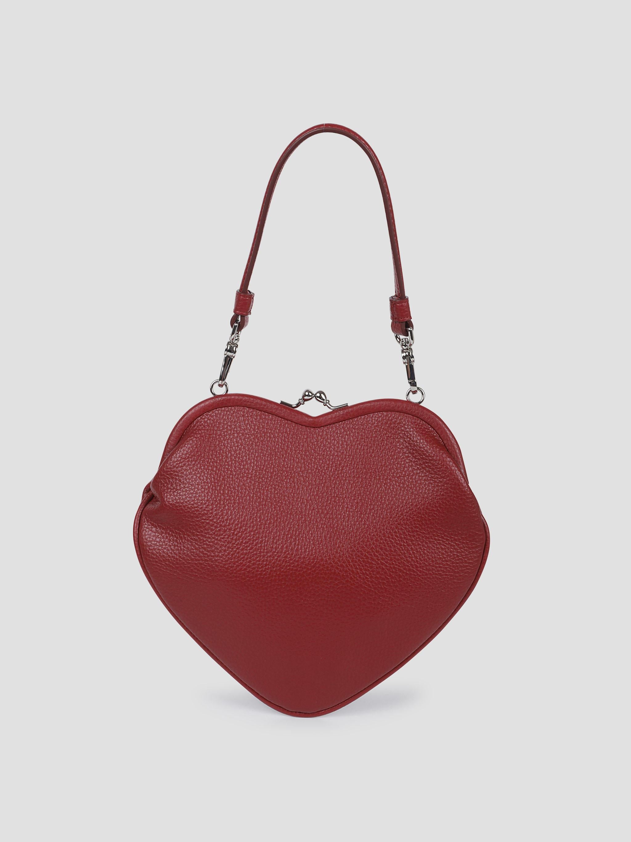 Heart frame purse