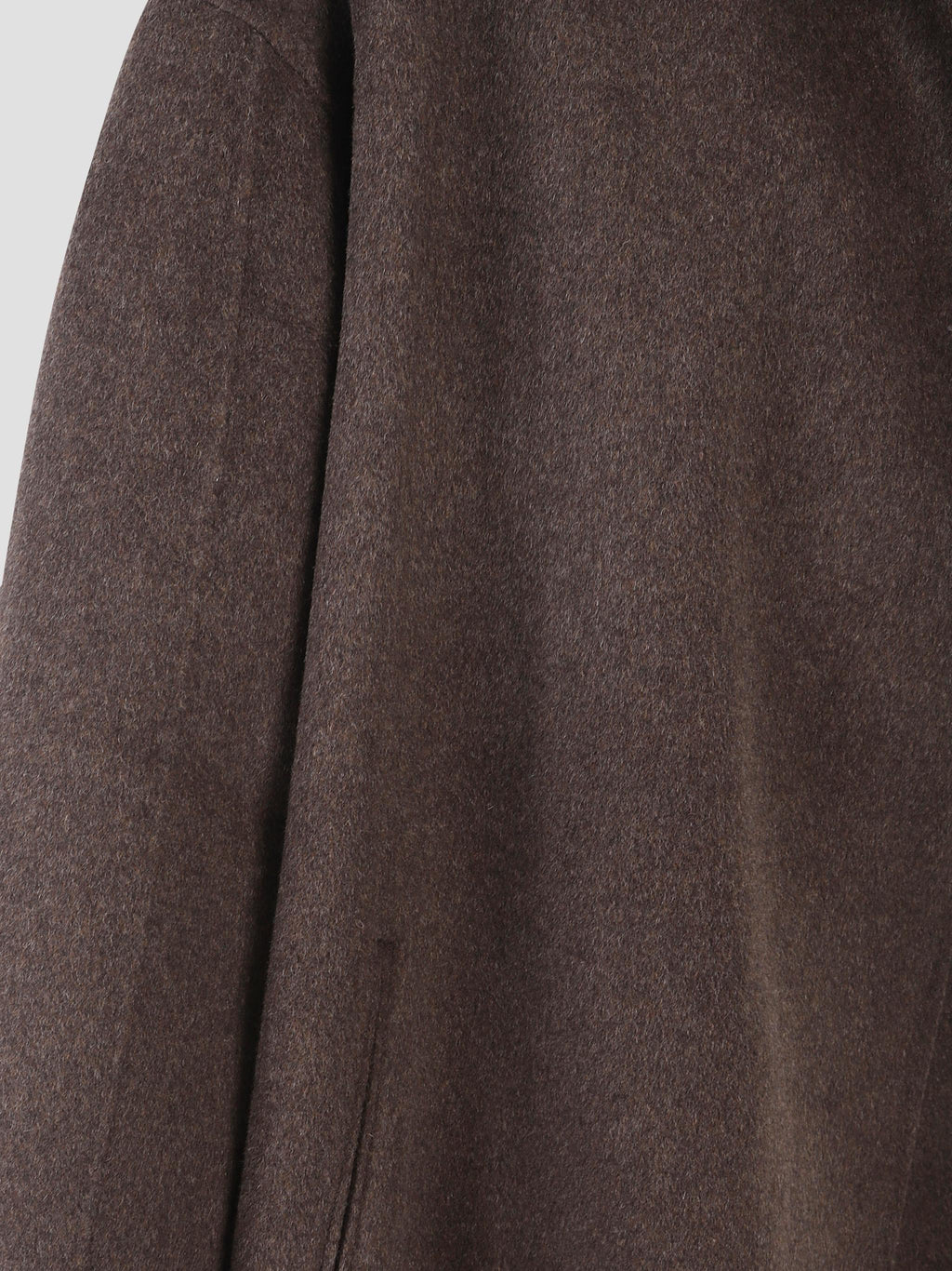 Leroy funnel neck wool coat