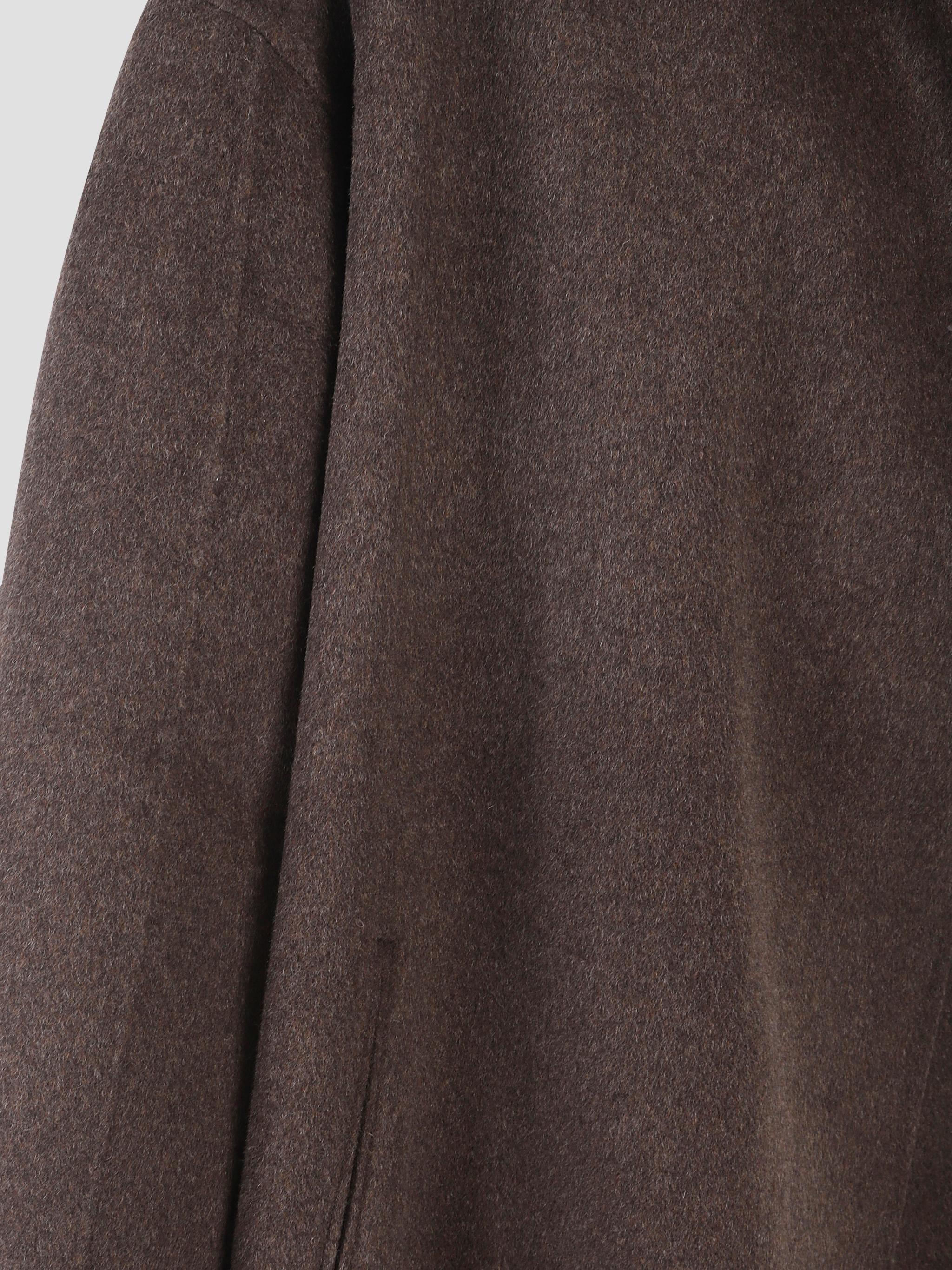 Leroy funnel neck wool coat