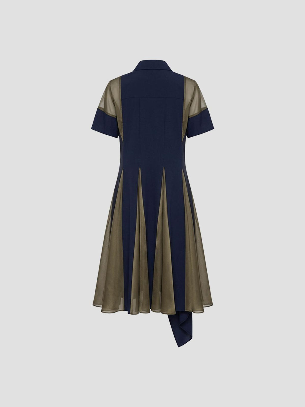 Wool suiting dress