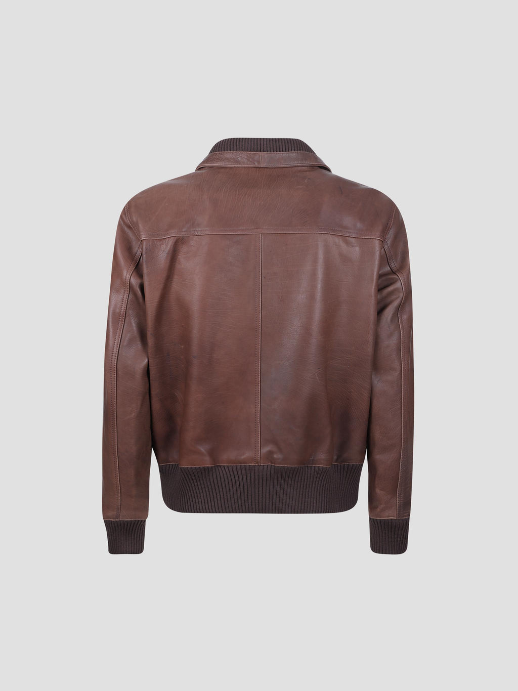 Brook leather bomber jacket